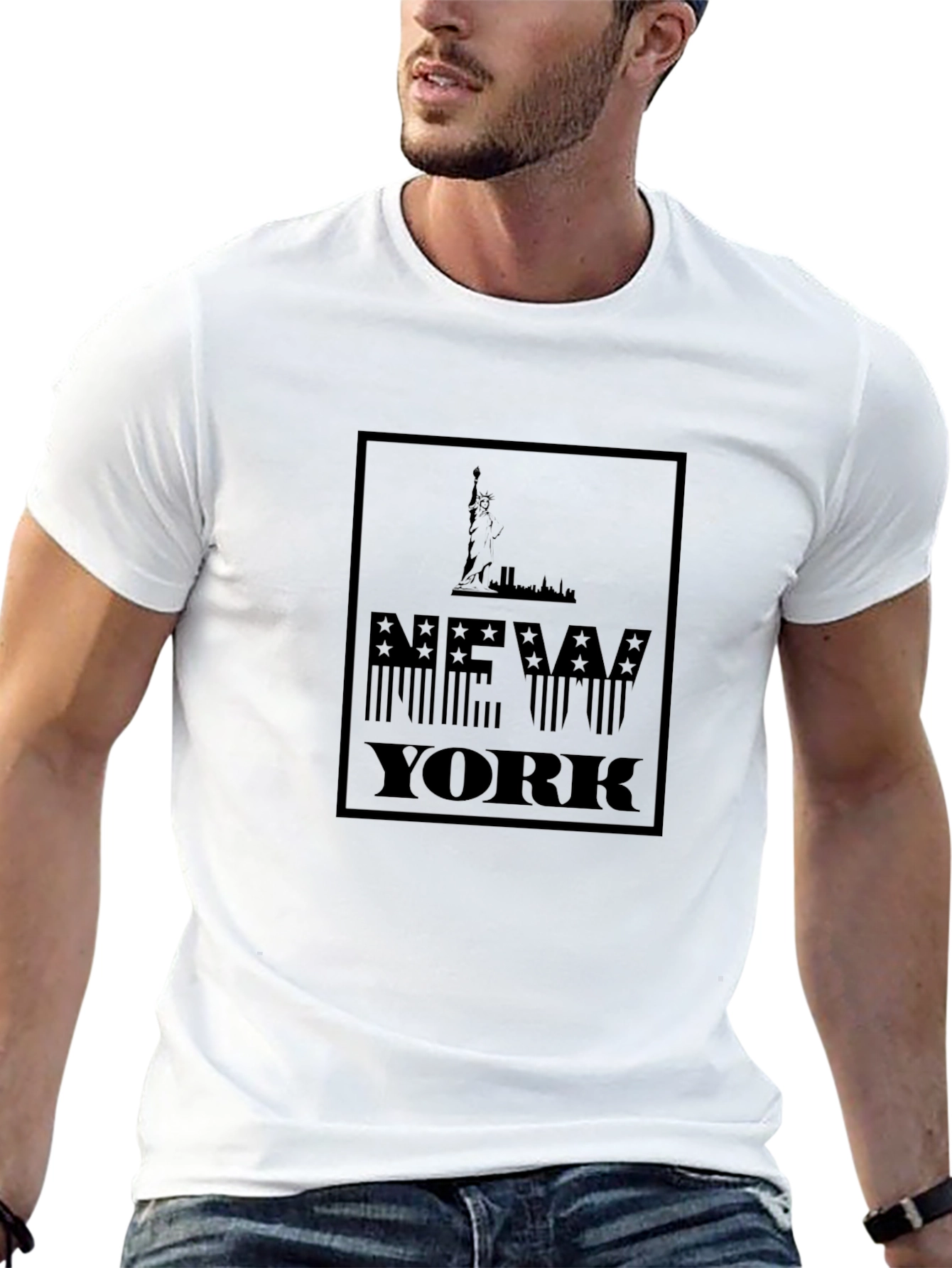 New York Graphic Tee - Black
