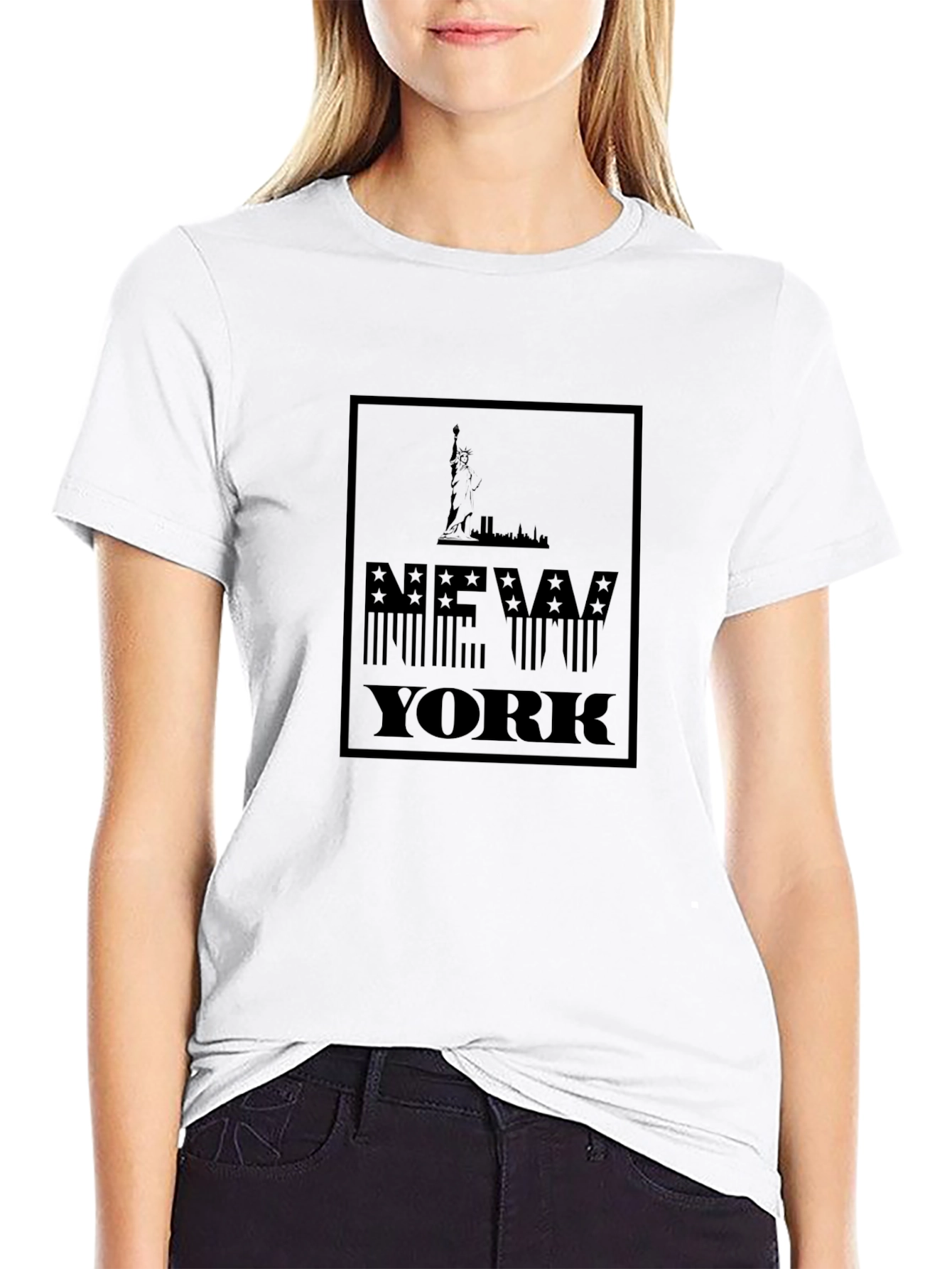 New York Graphic Tee - Black