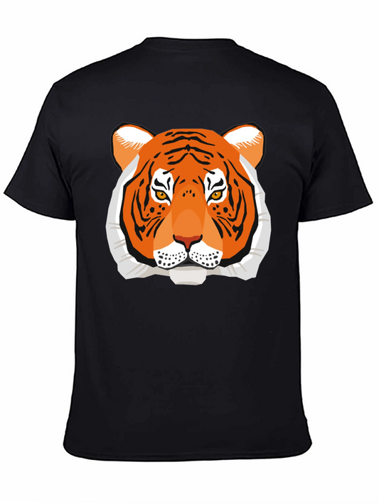 Tiger Graphic Tee - Bold Animal Print Shirt