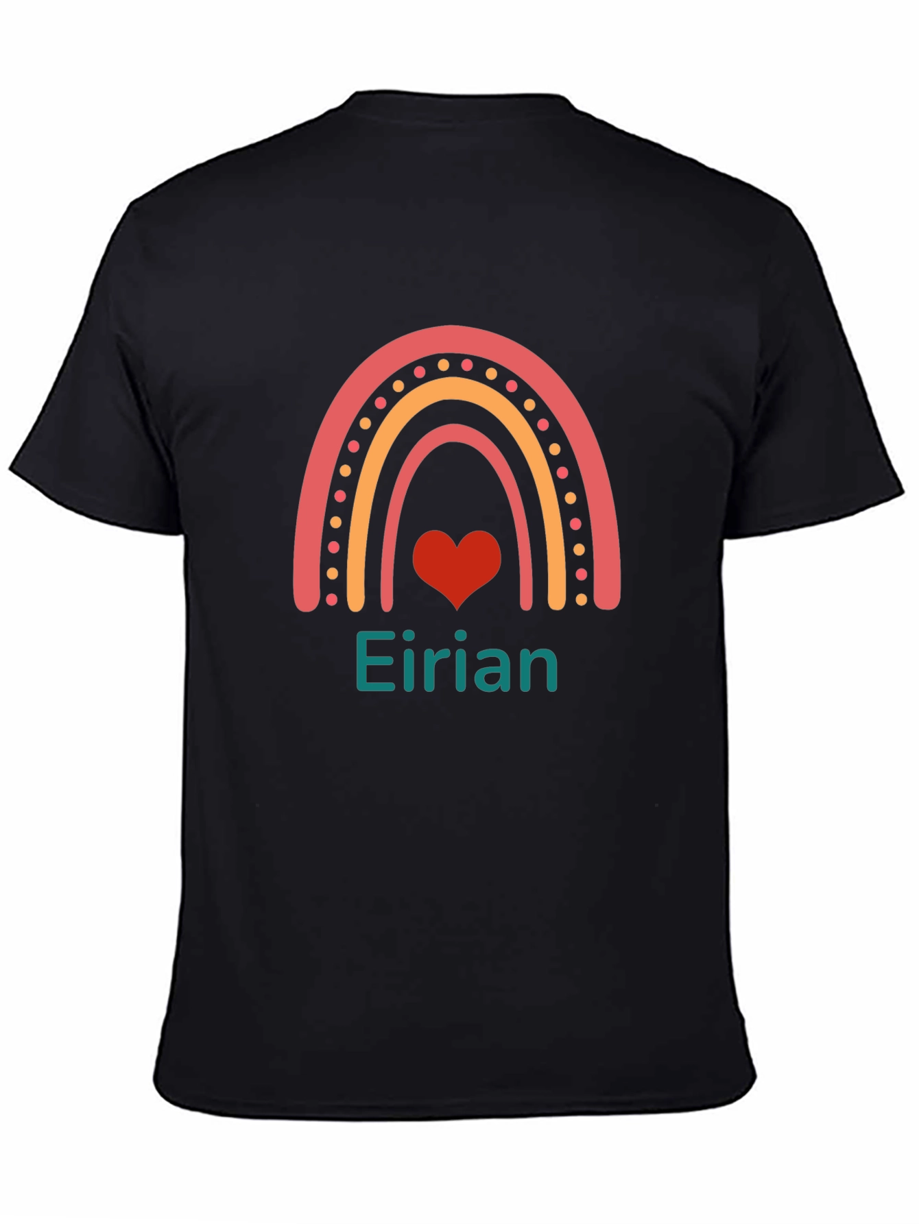 Eirian Rainbow Heart Graphic T-Shirt