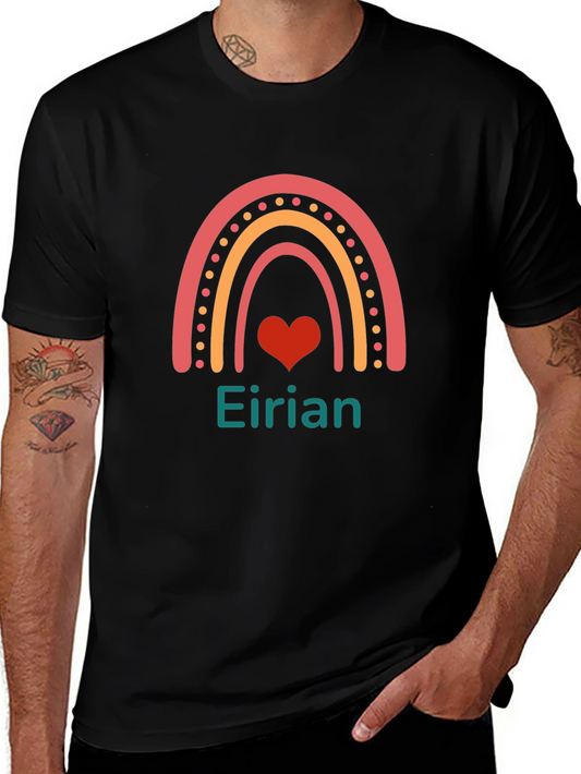 Eirian Rainbow Heart Graphic T-Shirt