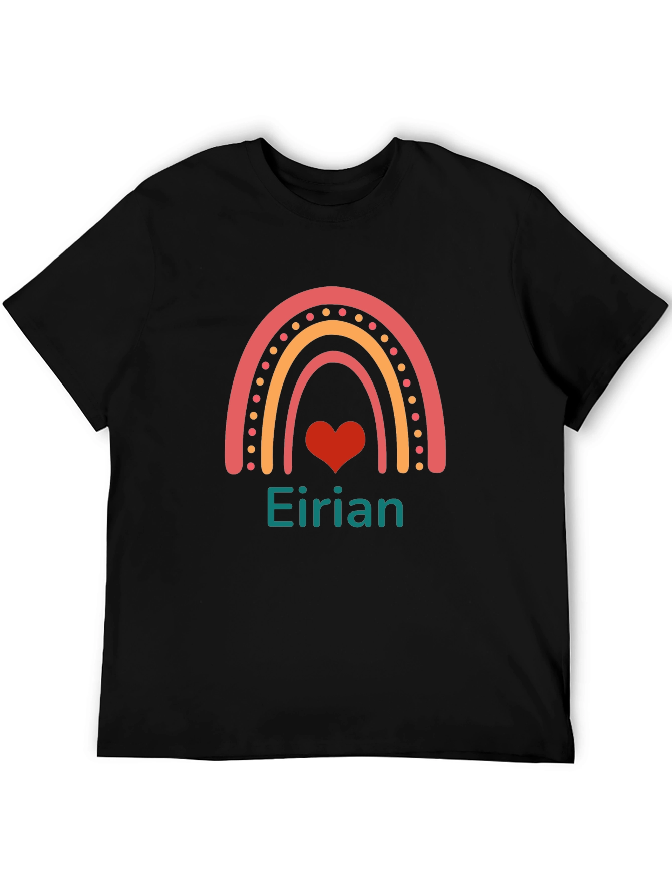 Eirian Rainbow Heart Graphic T-Shirt