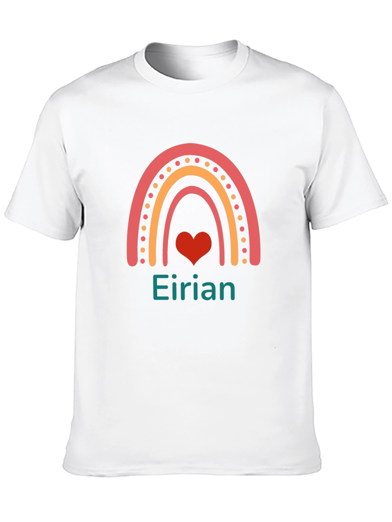 Eirian Rainbow Heart Graphic T-Shirt