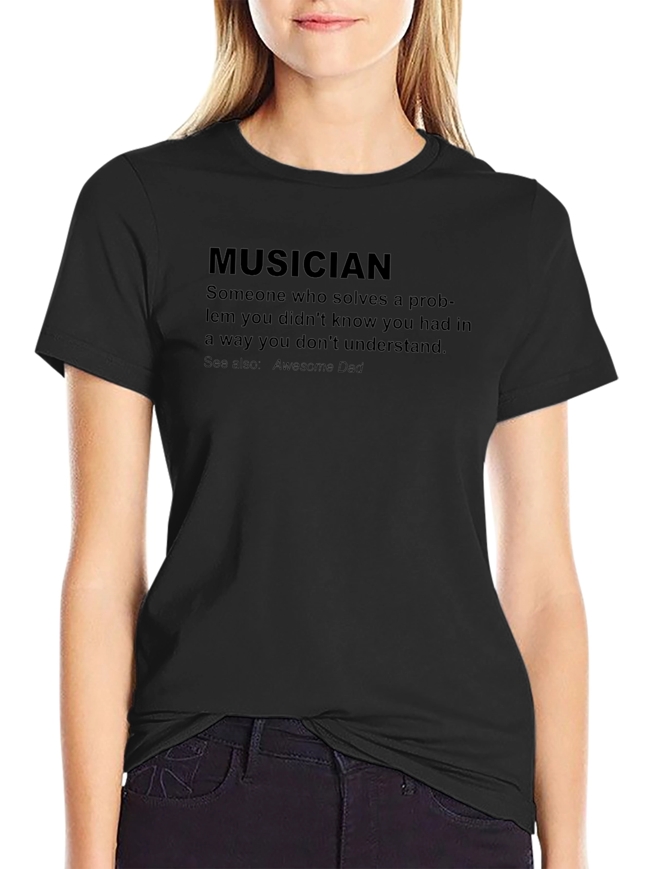 Musician Definition T-Shirt - Funny Music Lover Tee