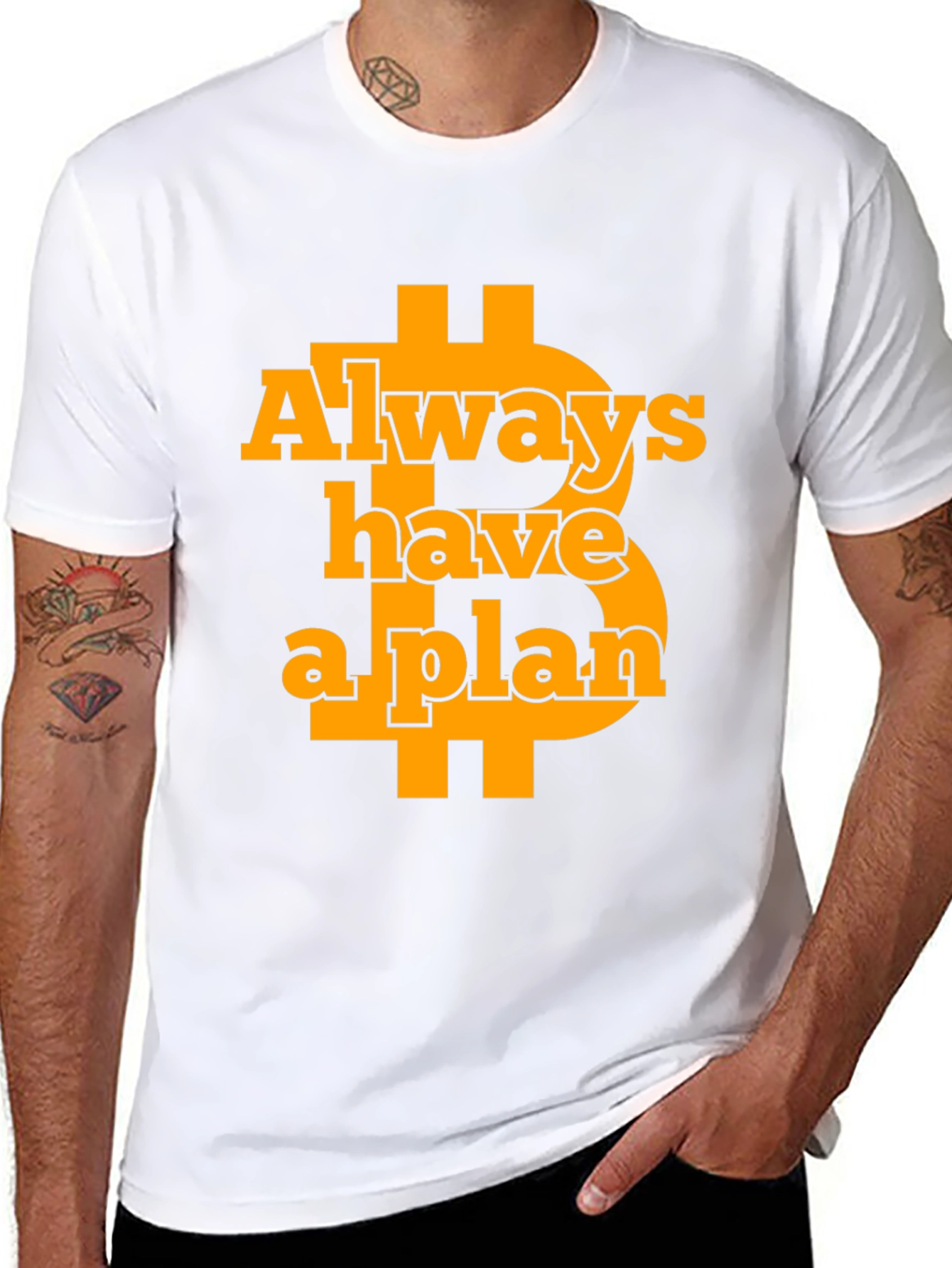 Bitcoin Plan T-Shirt - Crypto Investor Gift