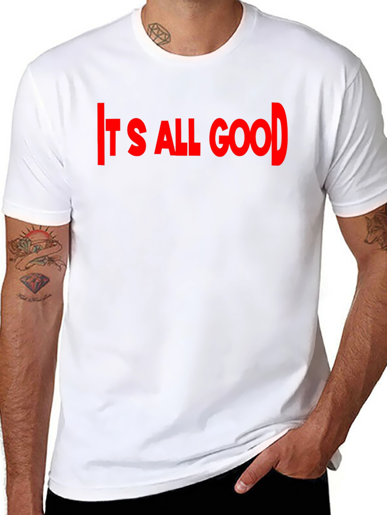 Its All Good Black T-Shirt