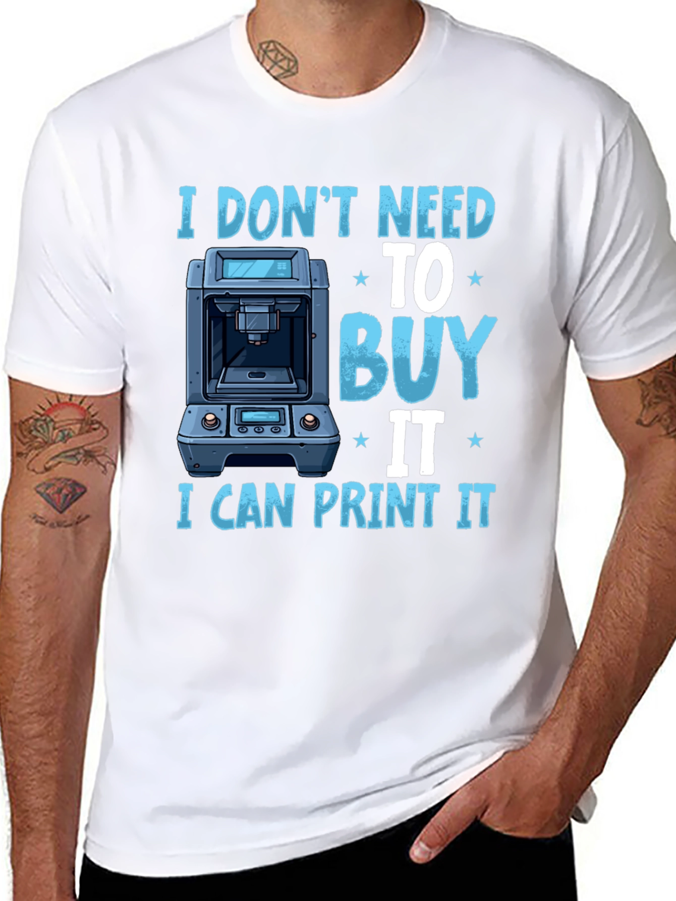 3D Printing T-Shirt: I Dont Need to Buy It!