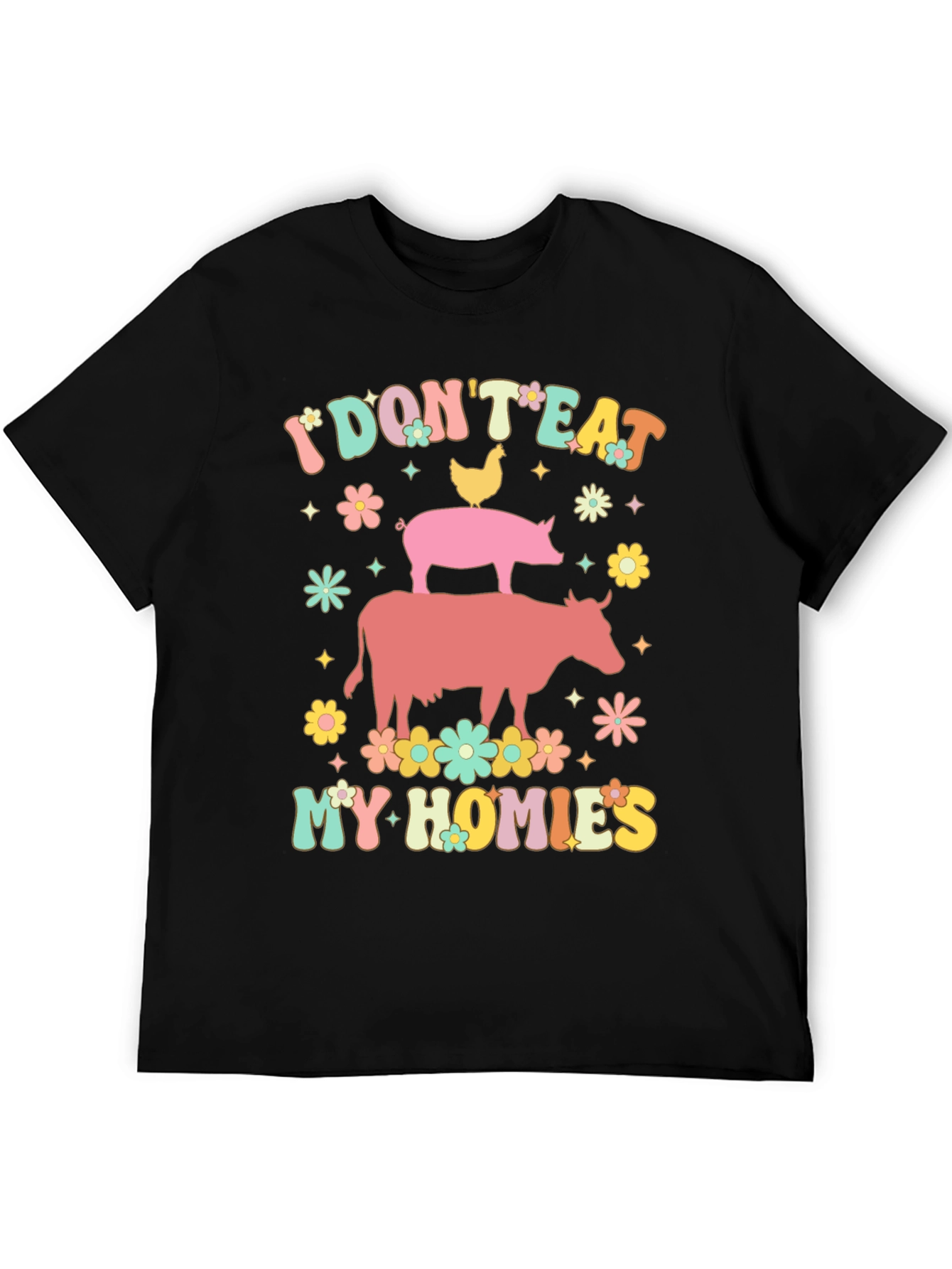 Vegan I Dont Eat My Homies T-Shirt