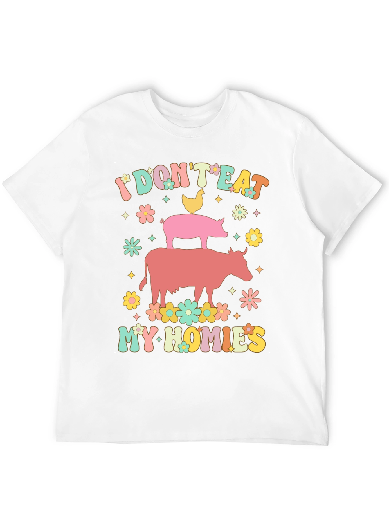 Vegan I Dont Eat My Homies T-Shirt