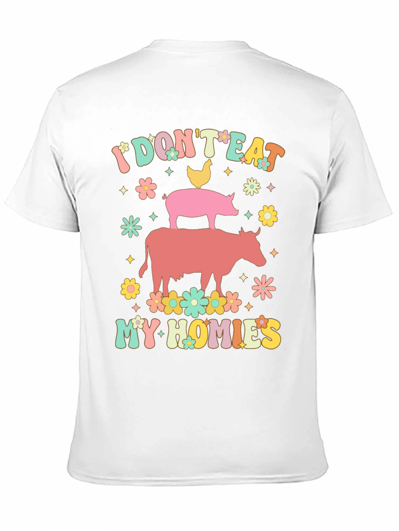 Vegan I Dont Eat My Homies T-Shirt
