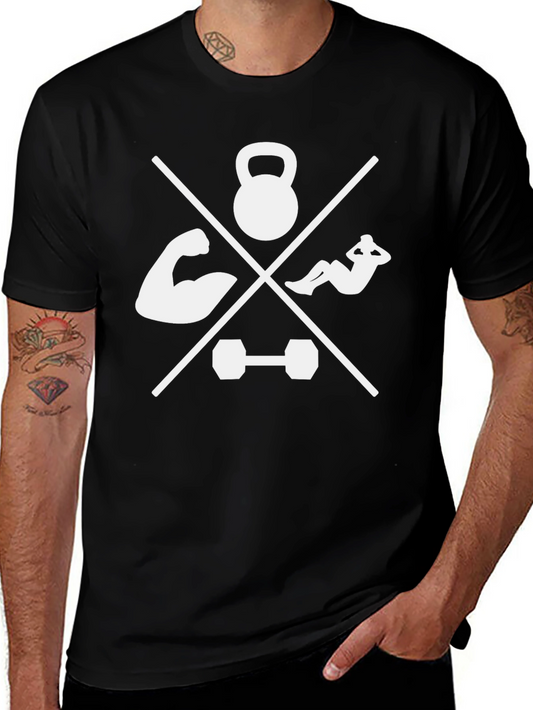 Fitness Motivation Black T-Shirt