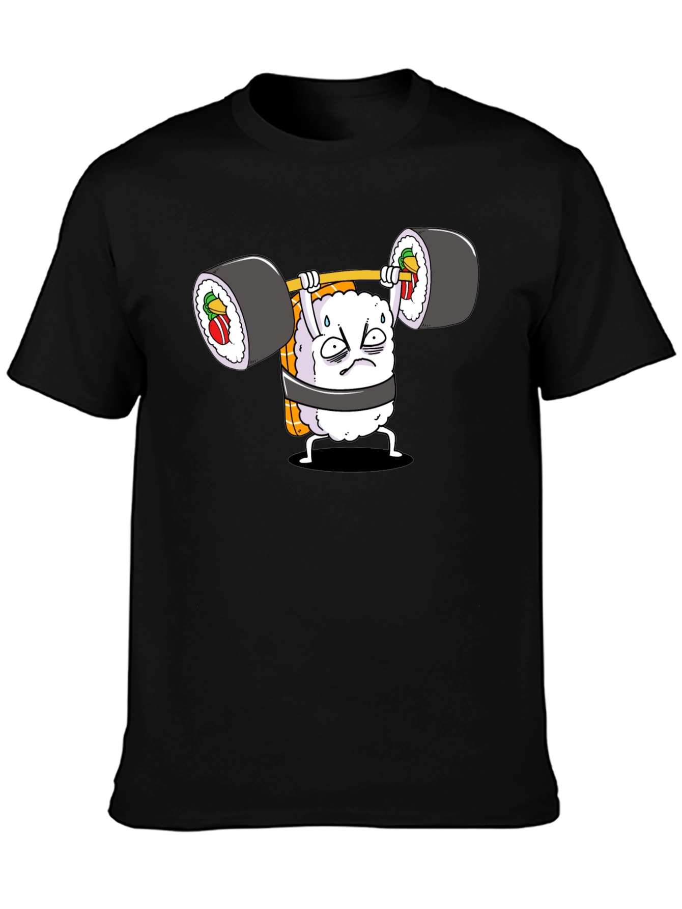 Sushi Weightlifter Graphic Tee