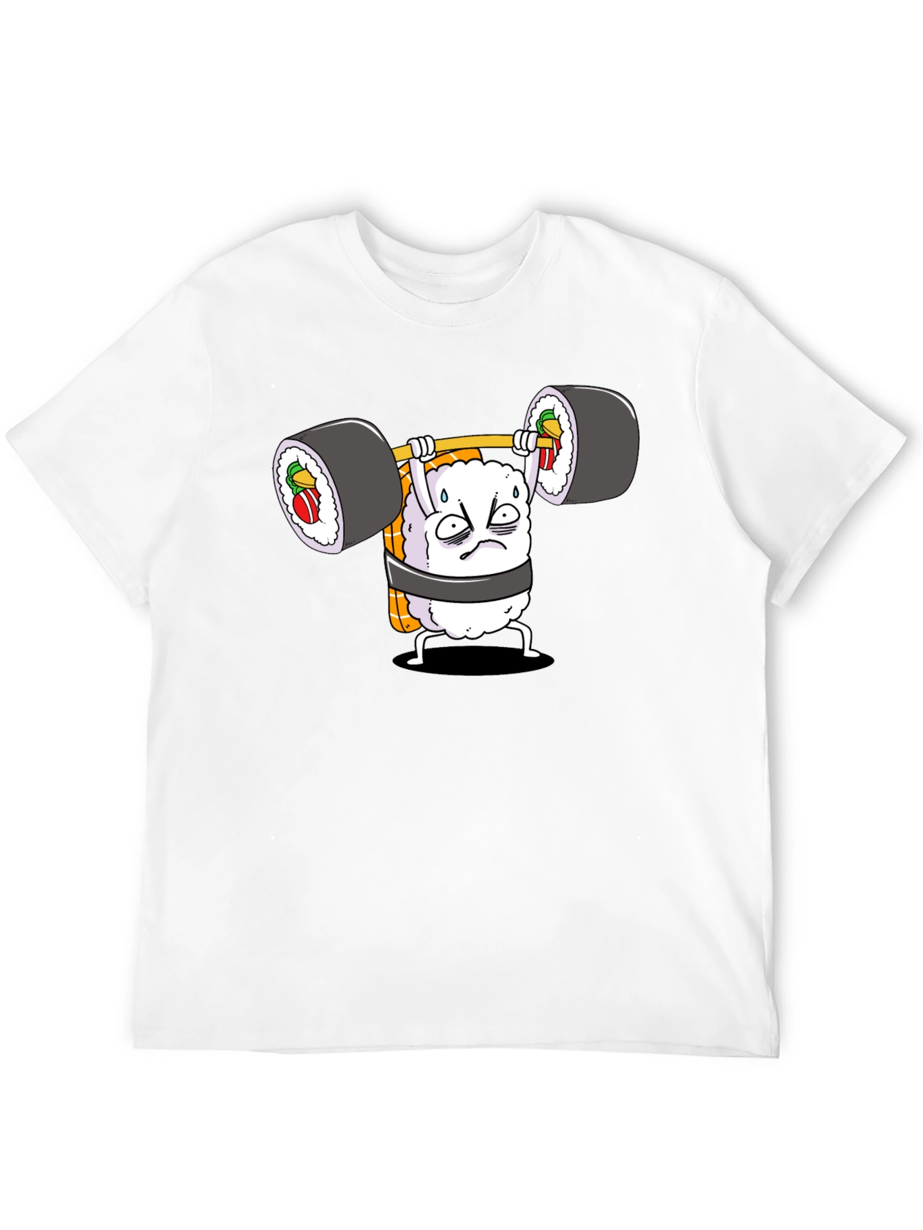 Sushi Weightlifter Graphic Tee