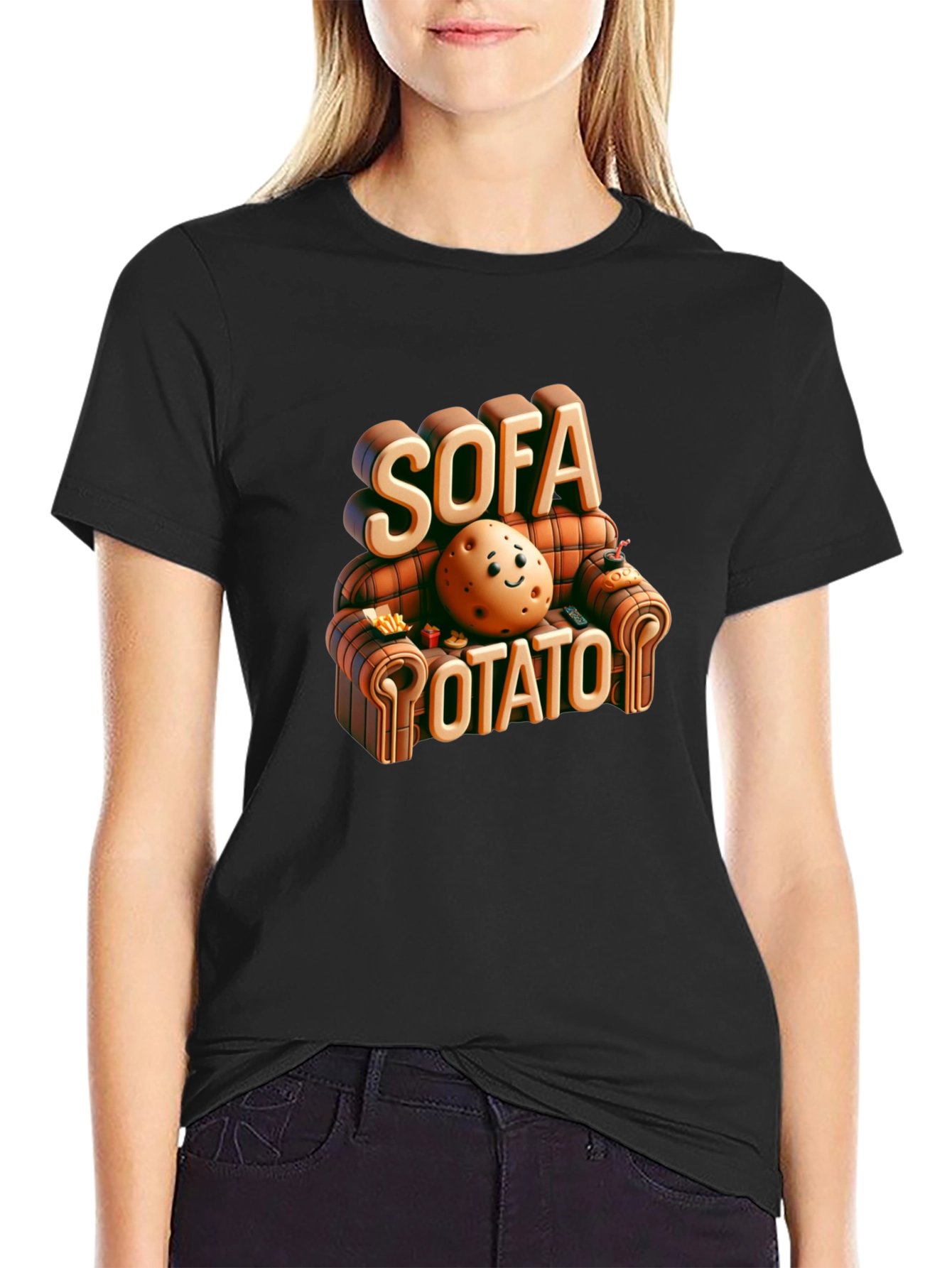 Sofa Potato T-Shirt: Comfort & Style
