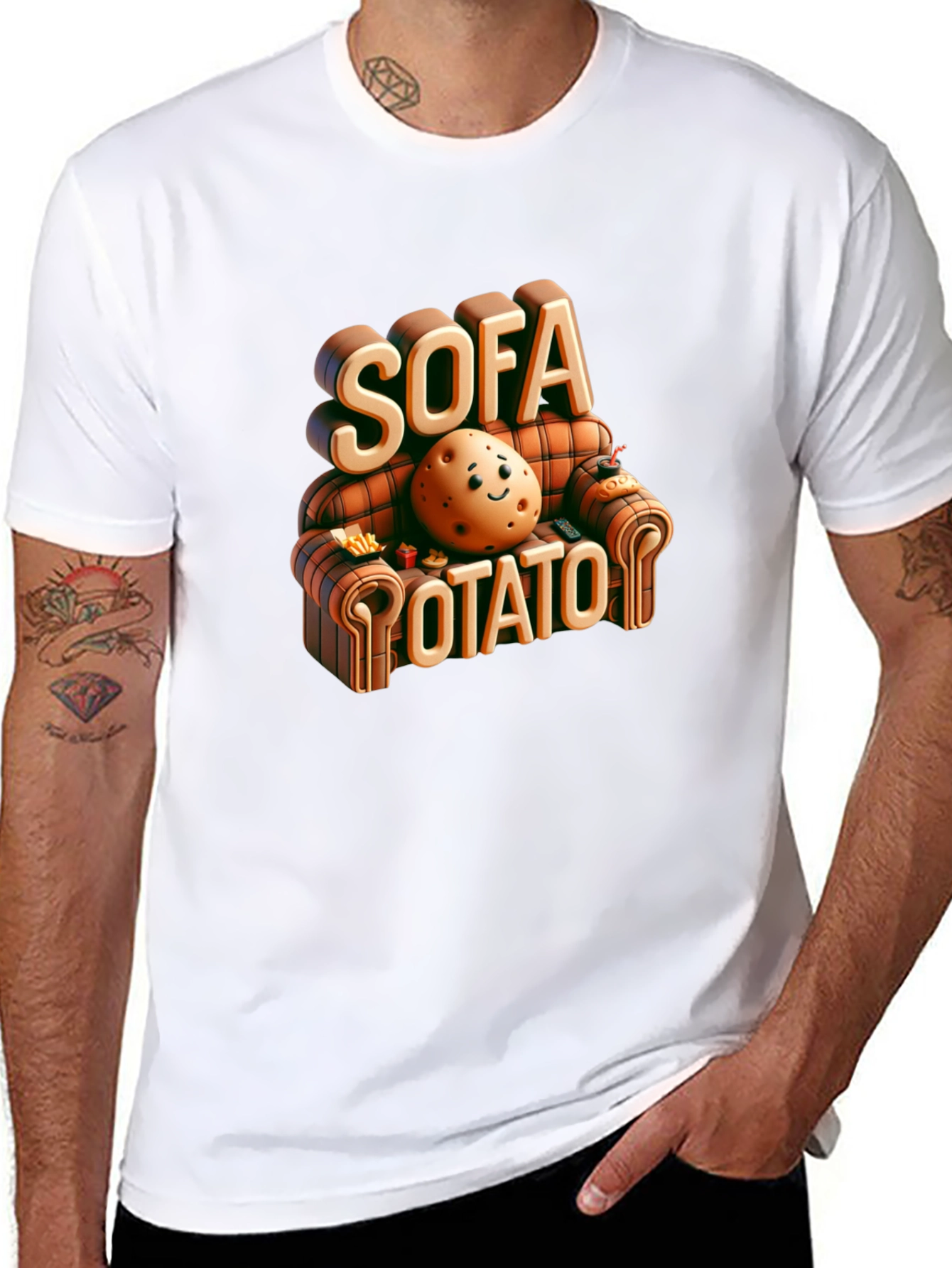 Sofa Potato T-Shirt: Comfort & Style