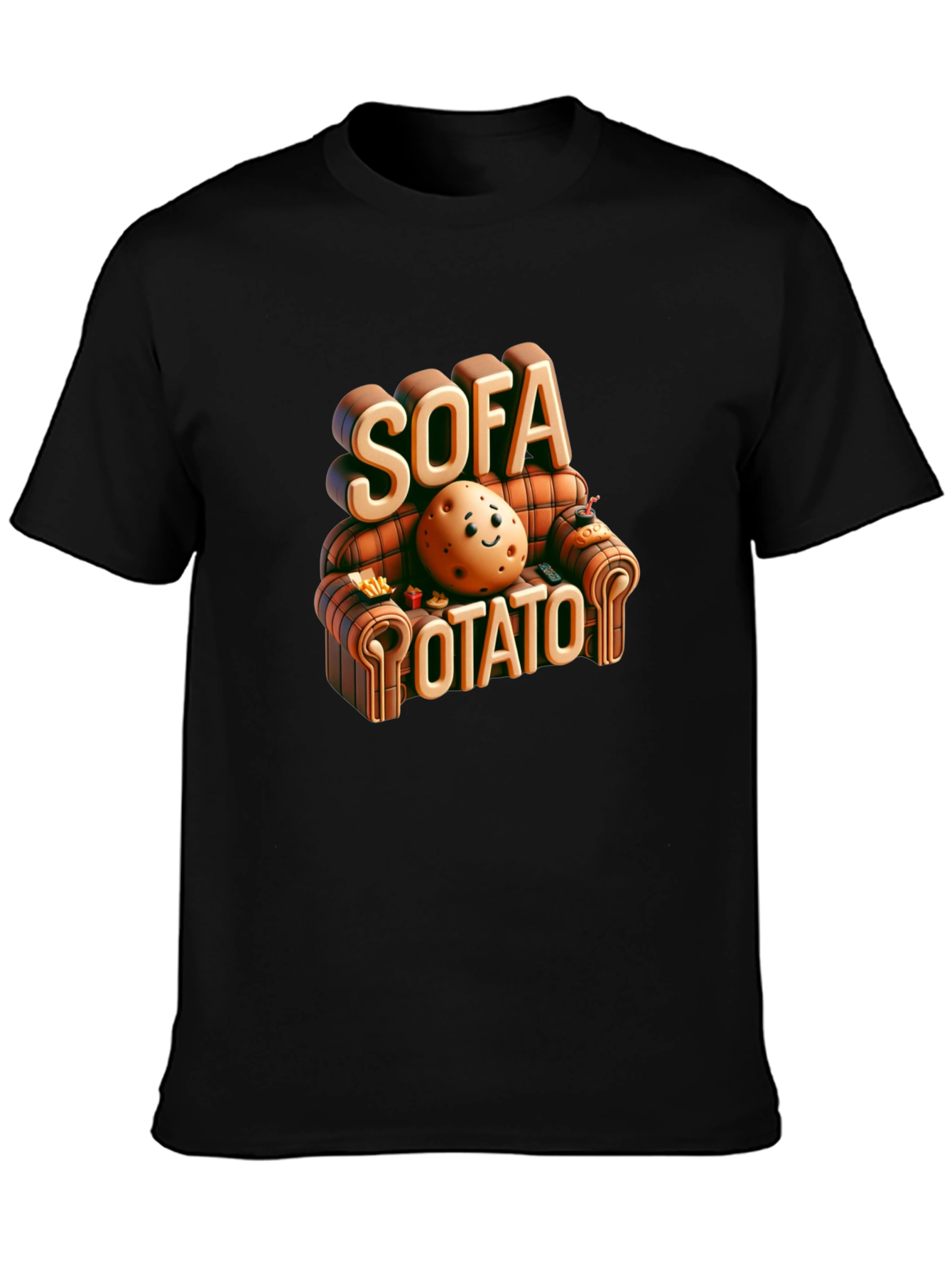 Sofa Potato T-Shirt: Comfort & Style