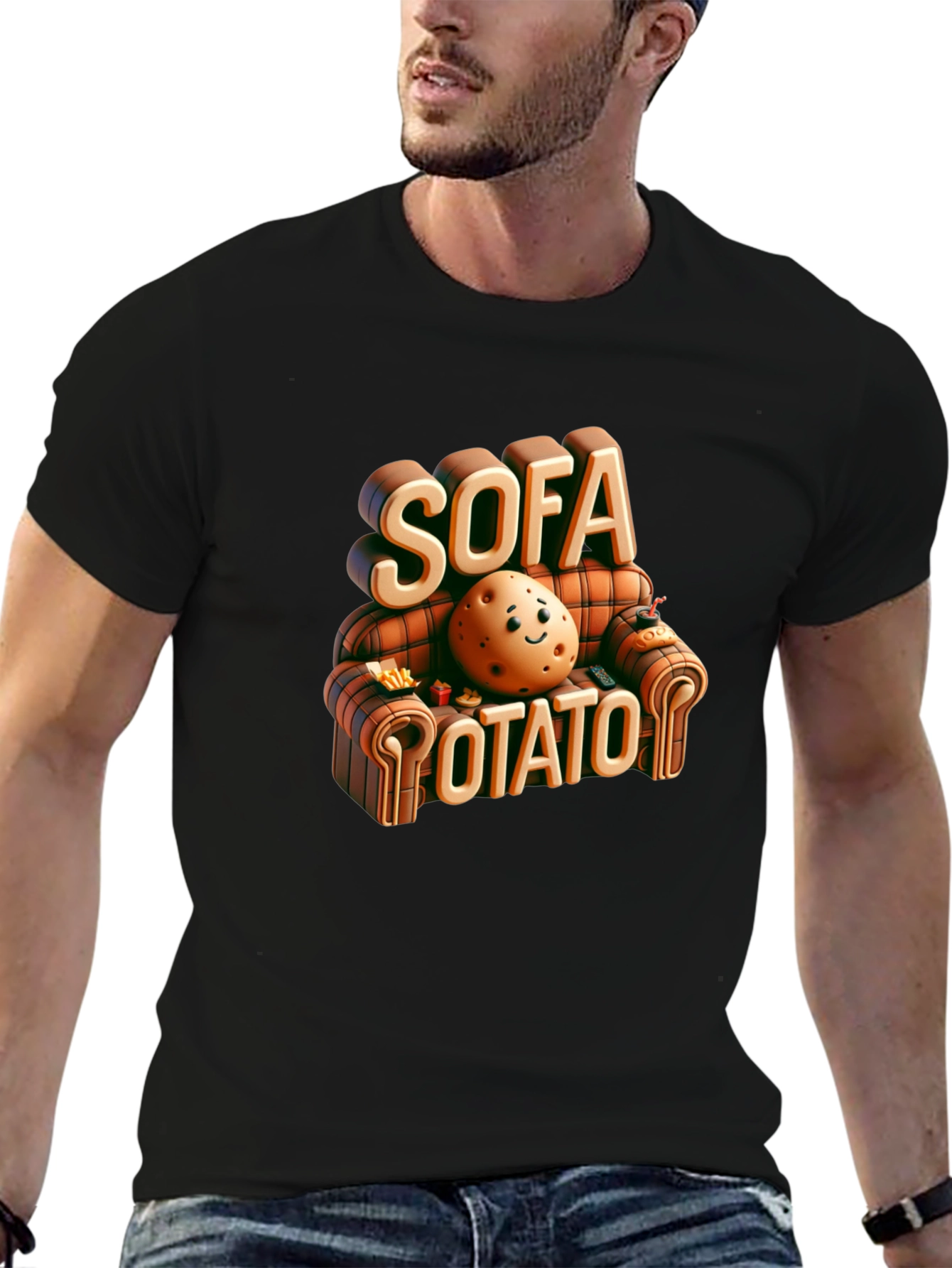 Sofa Potato T-Shirt: Comfort & Style