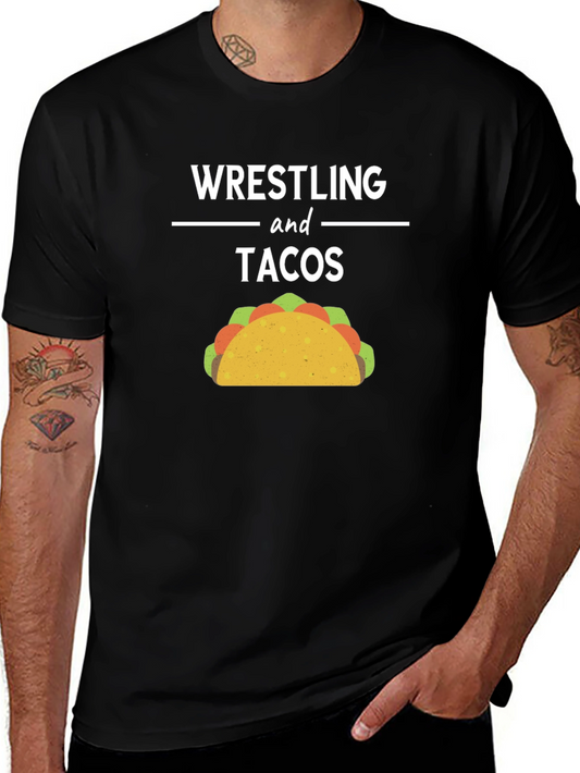 Wrestling and Tacos Graphic Tee