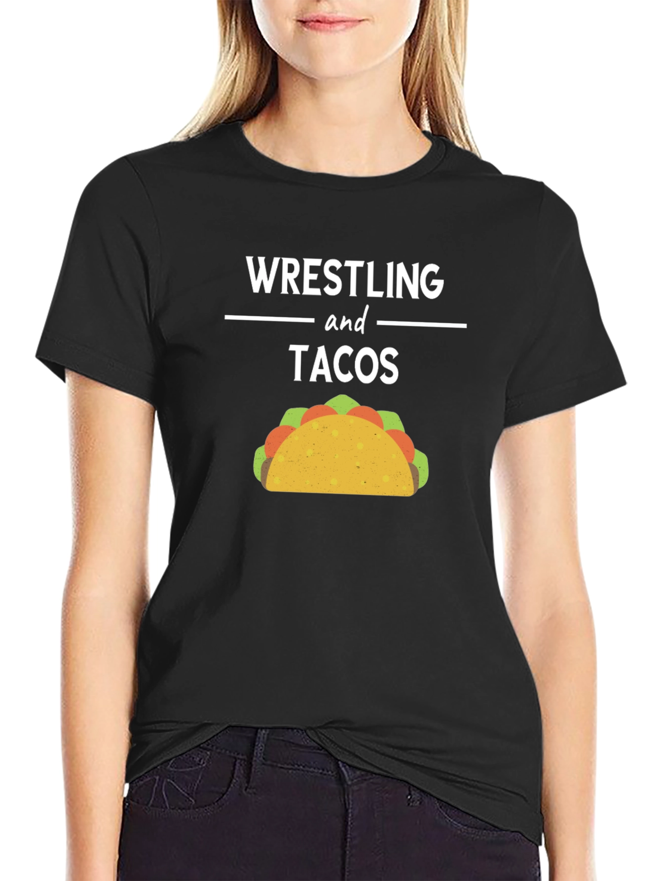 Wrestling and Tacos Graphic Tee