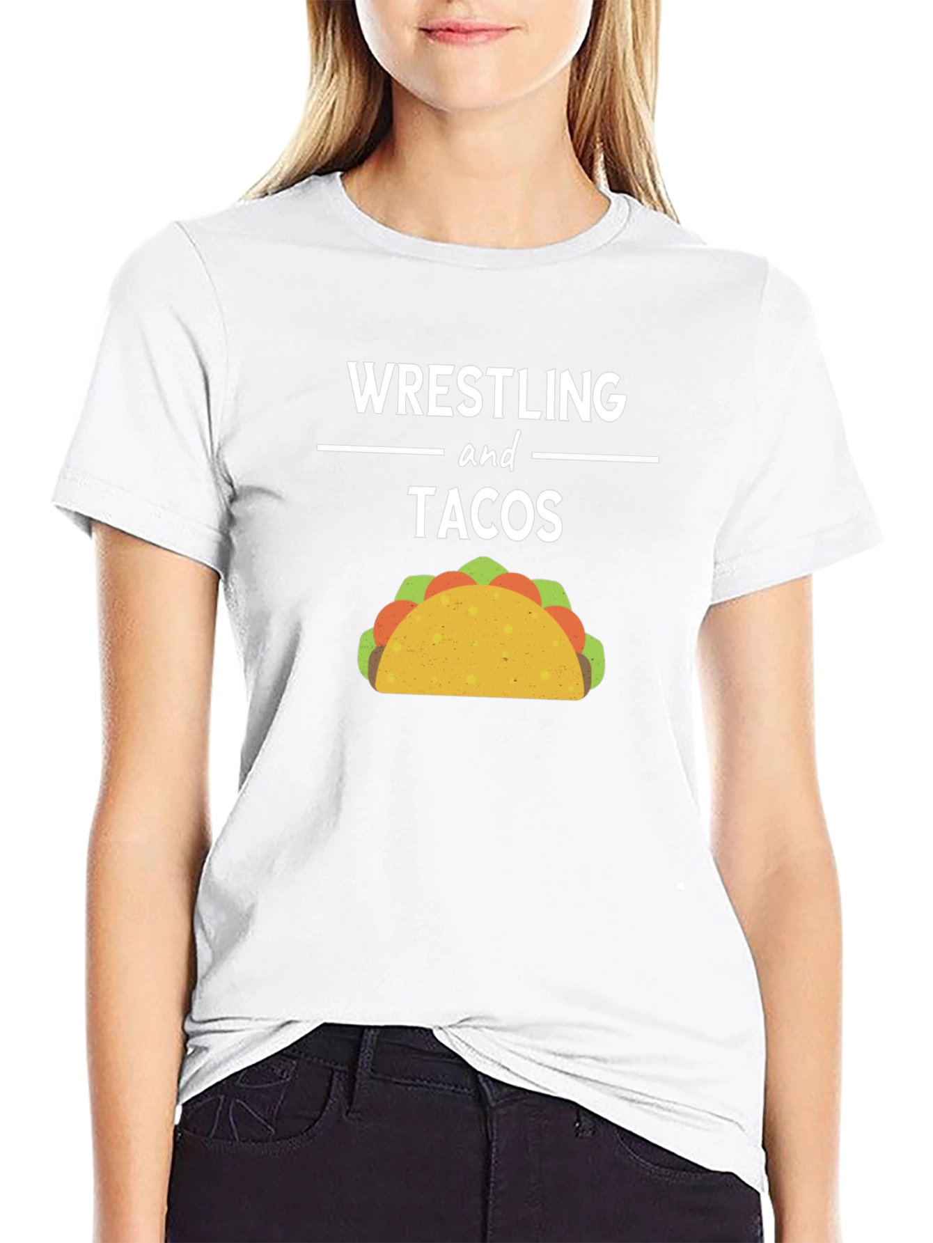 Wrestling and Tacos Graphic Tee