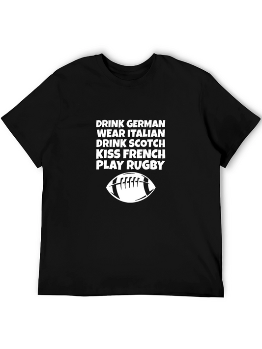 Rugby Fan Graphic T-Shirt