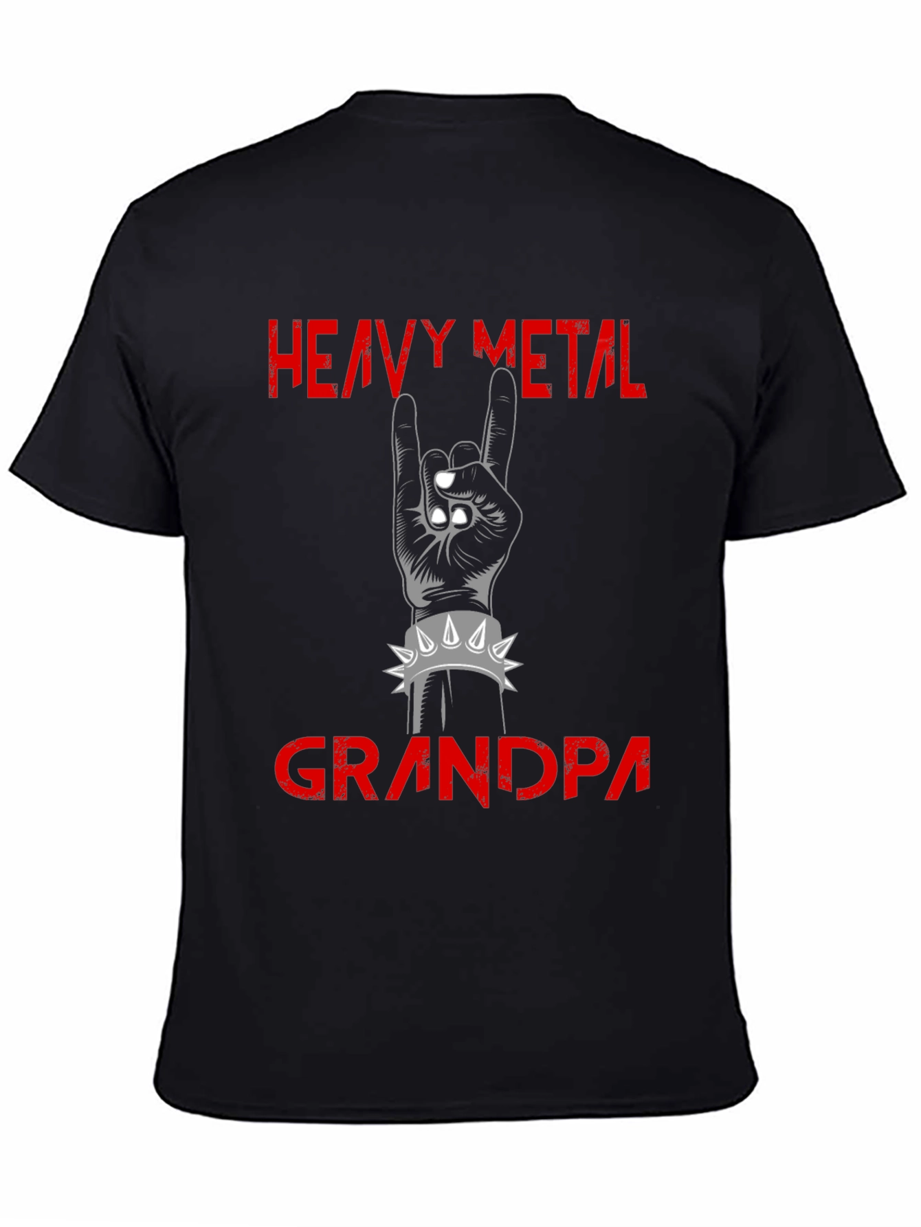 Heavy Metal Grandpa Graphic Tee
