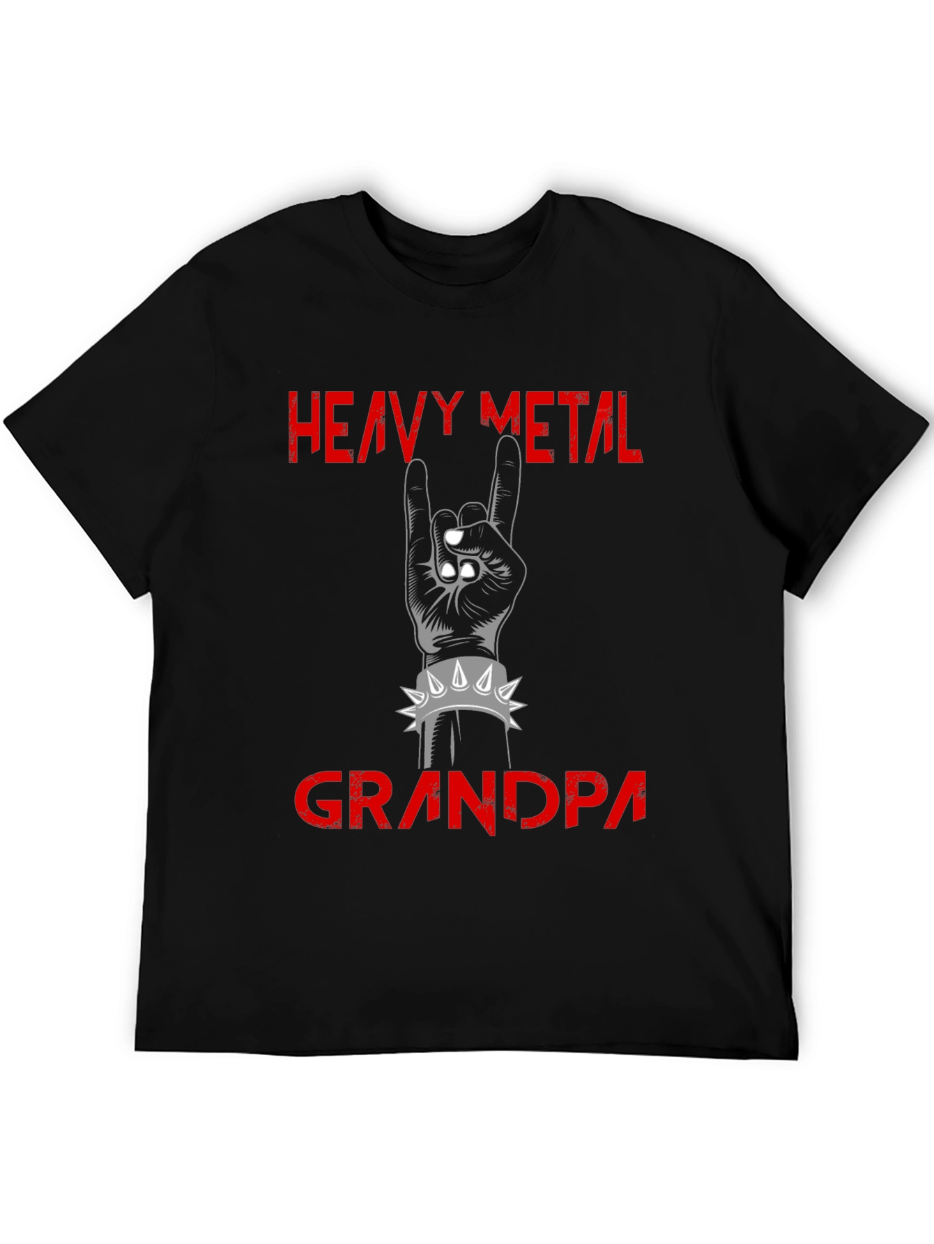 Heavy Metal Grandpa Graphic Tee