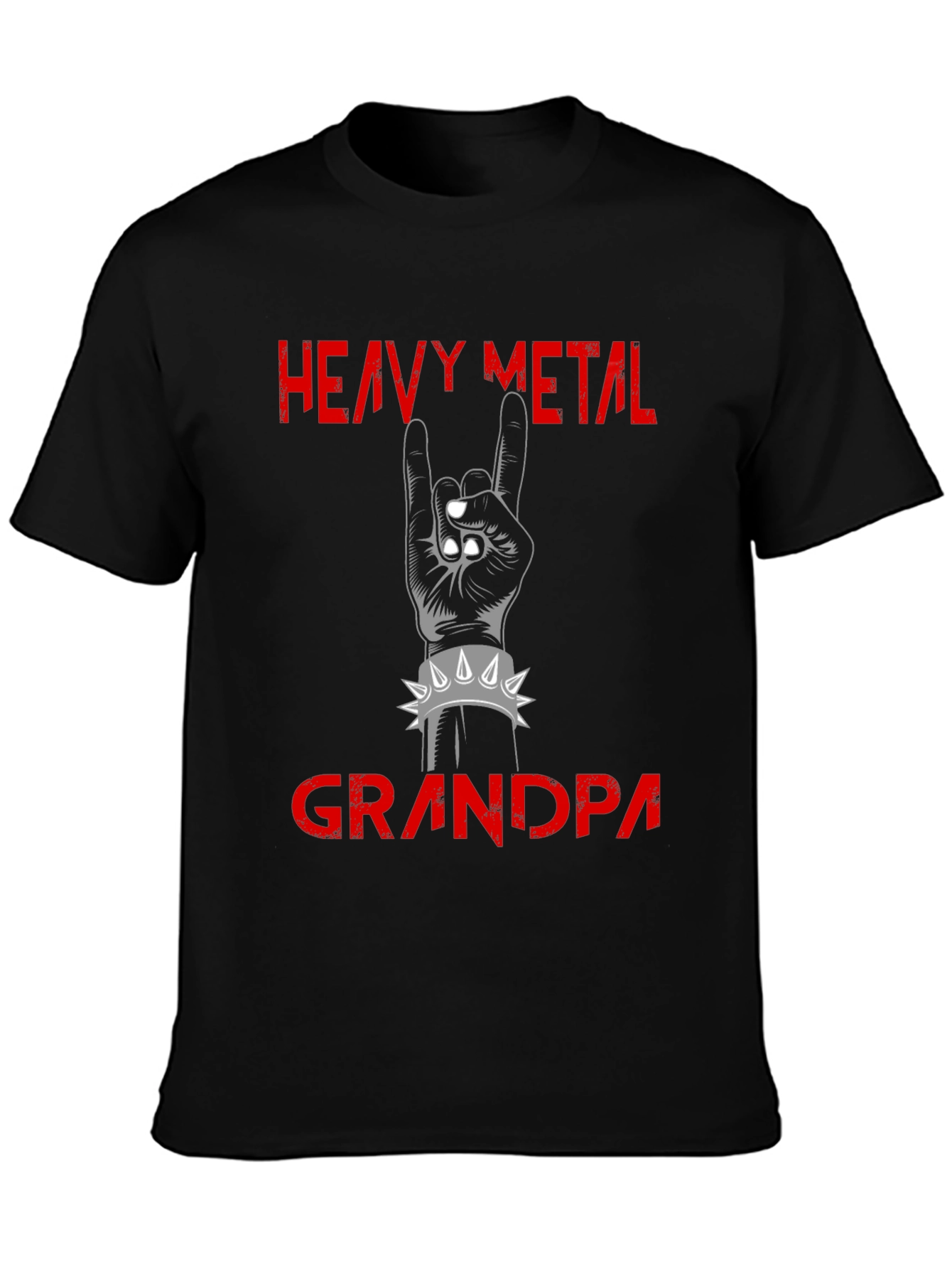 Heavy Metal Grandpa Graphic Tee
