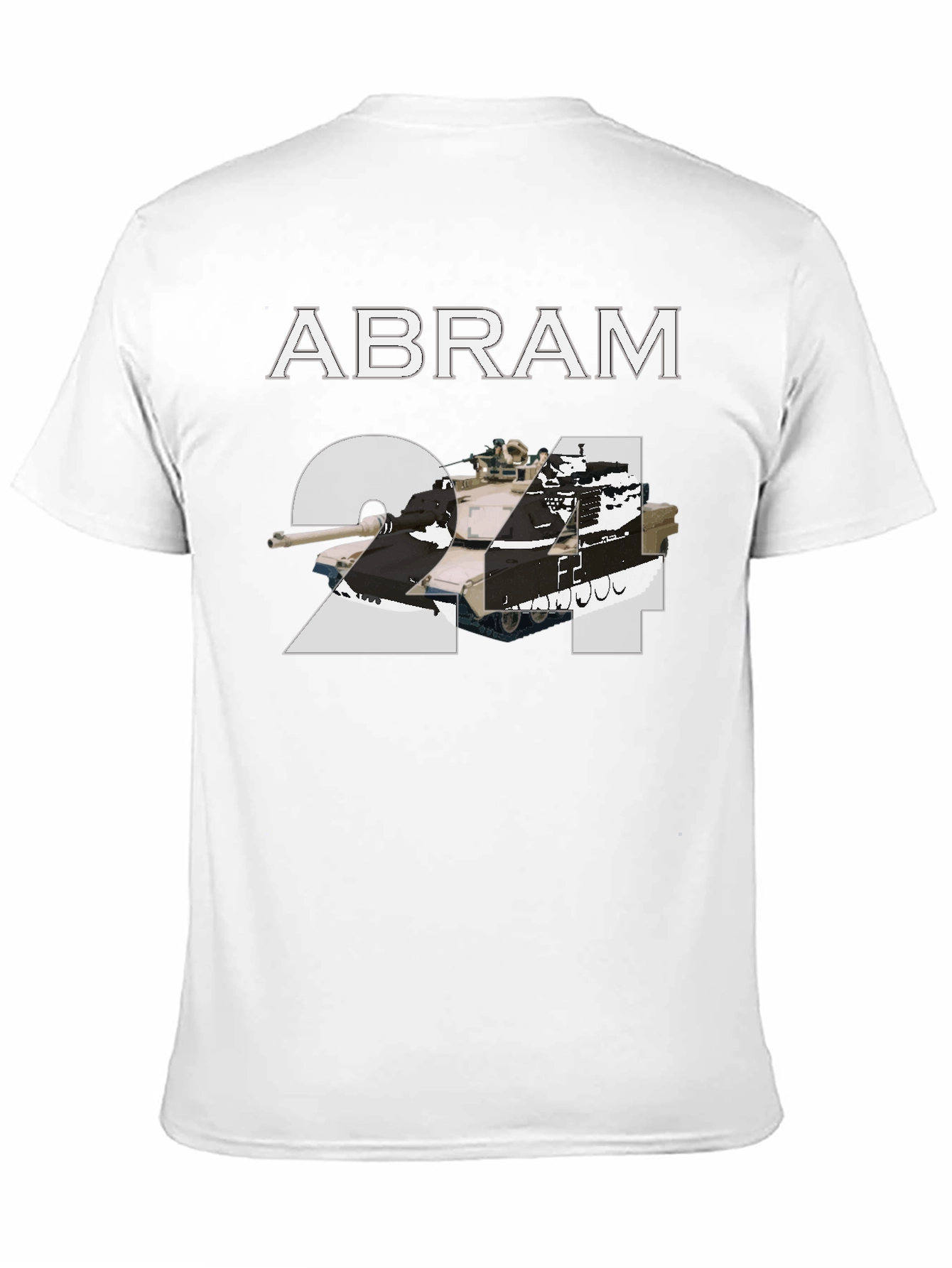 Abram 2A4 Tank Black T-Shirt