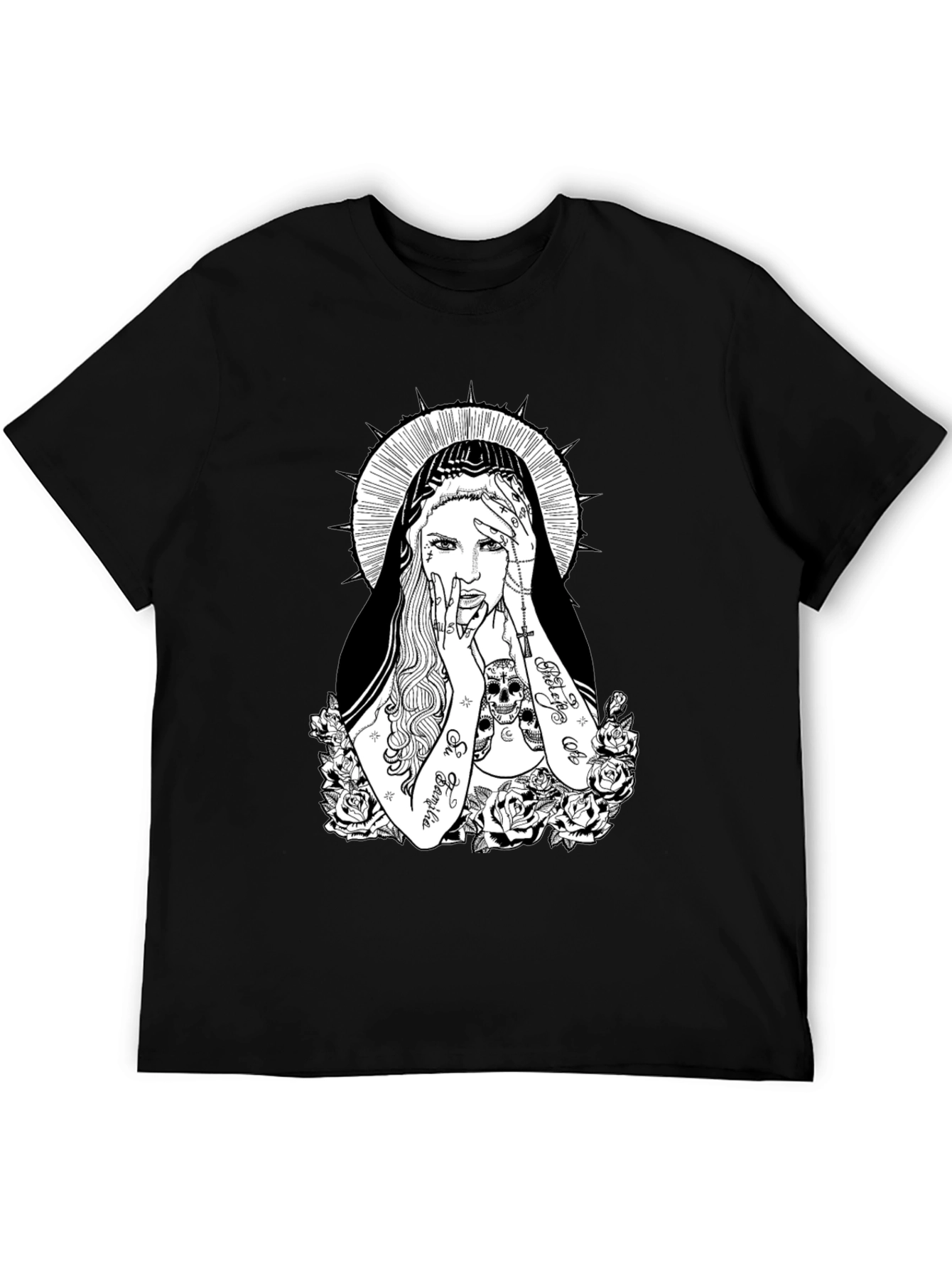 Edgy Tattoo Art Graphic Tee