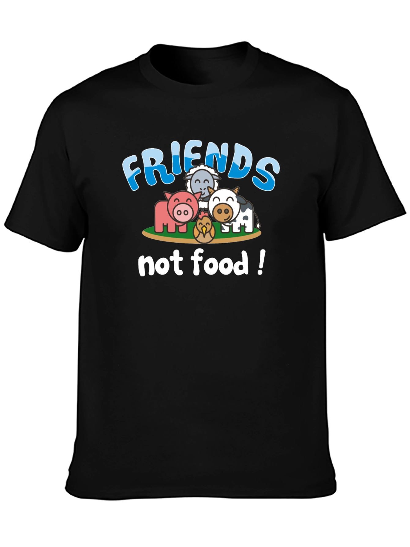 Friends Not Food Vegan T-Shirt