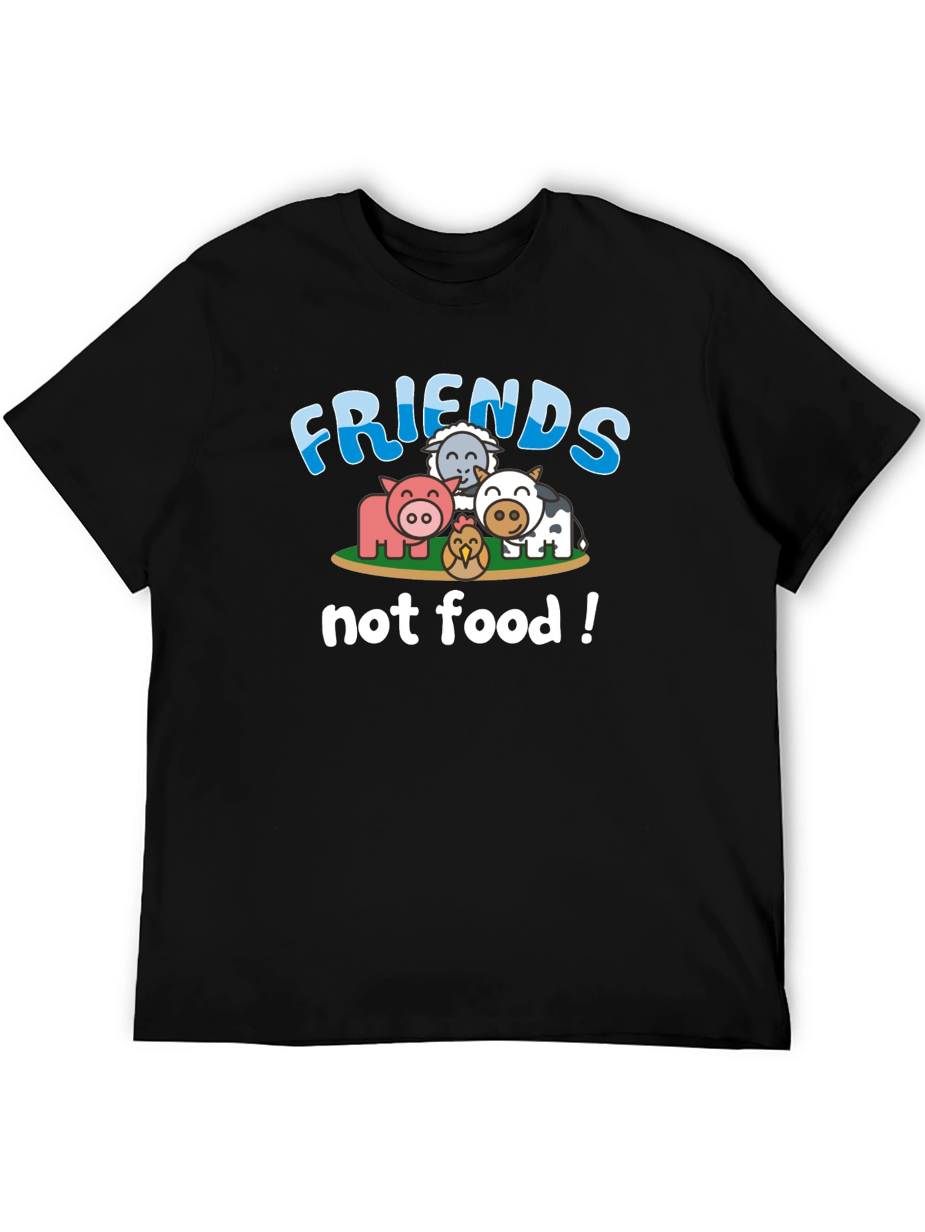 Friends Not Food Vegan T-Shirt