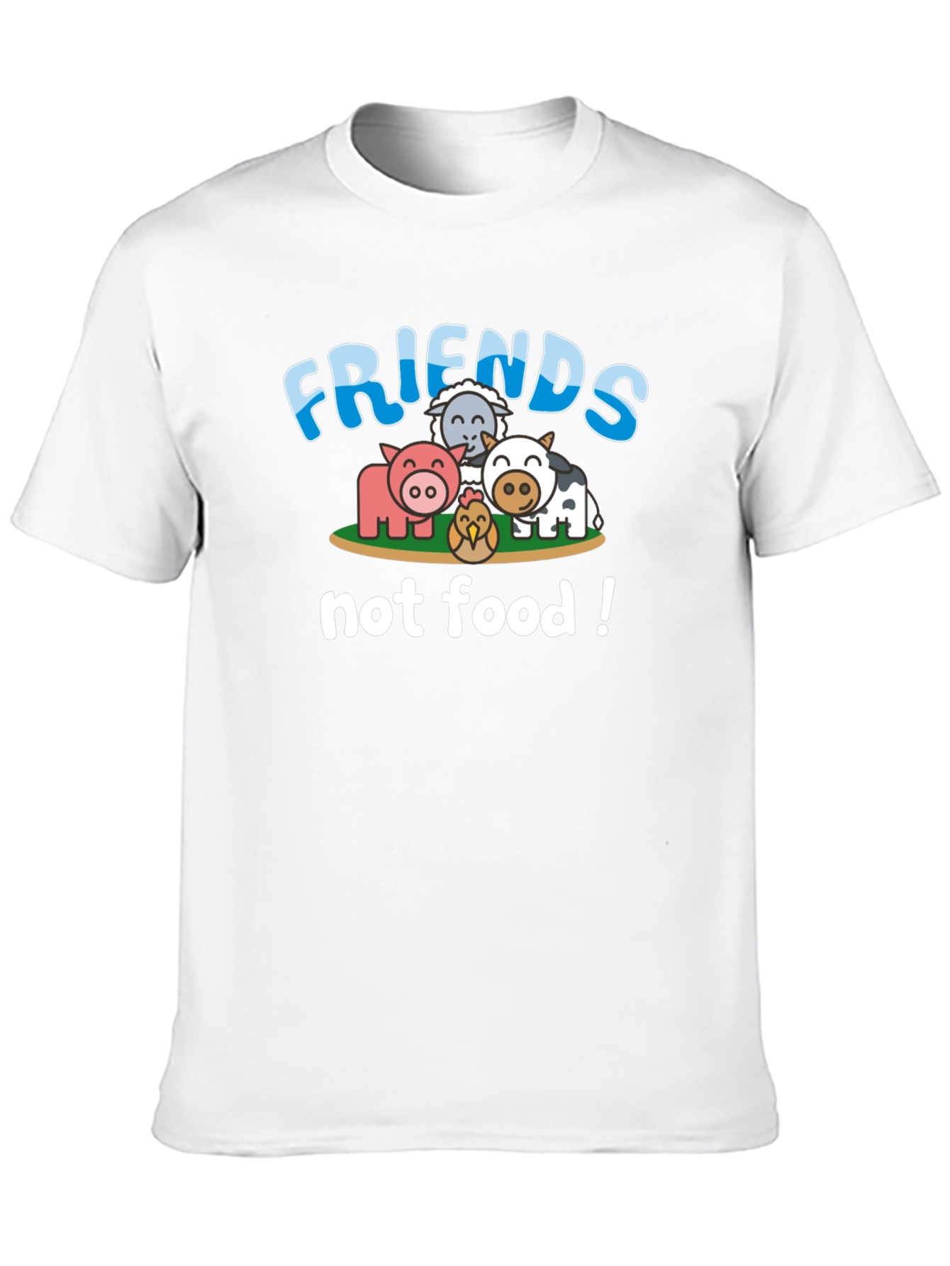 Friends Not Food Vegan T-Shirt