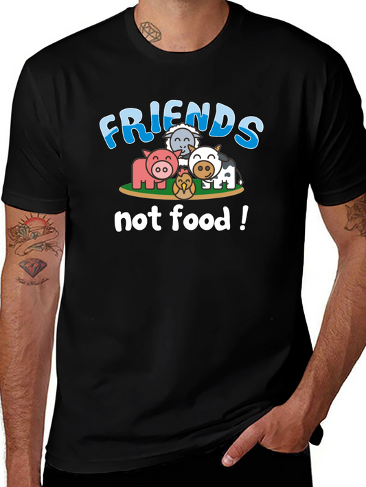 Friends Not Food Vegan T-Shirt