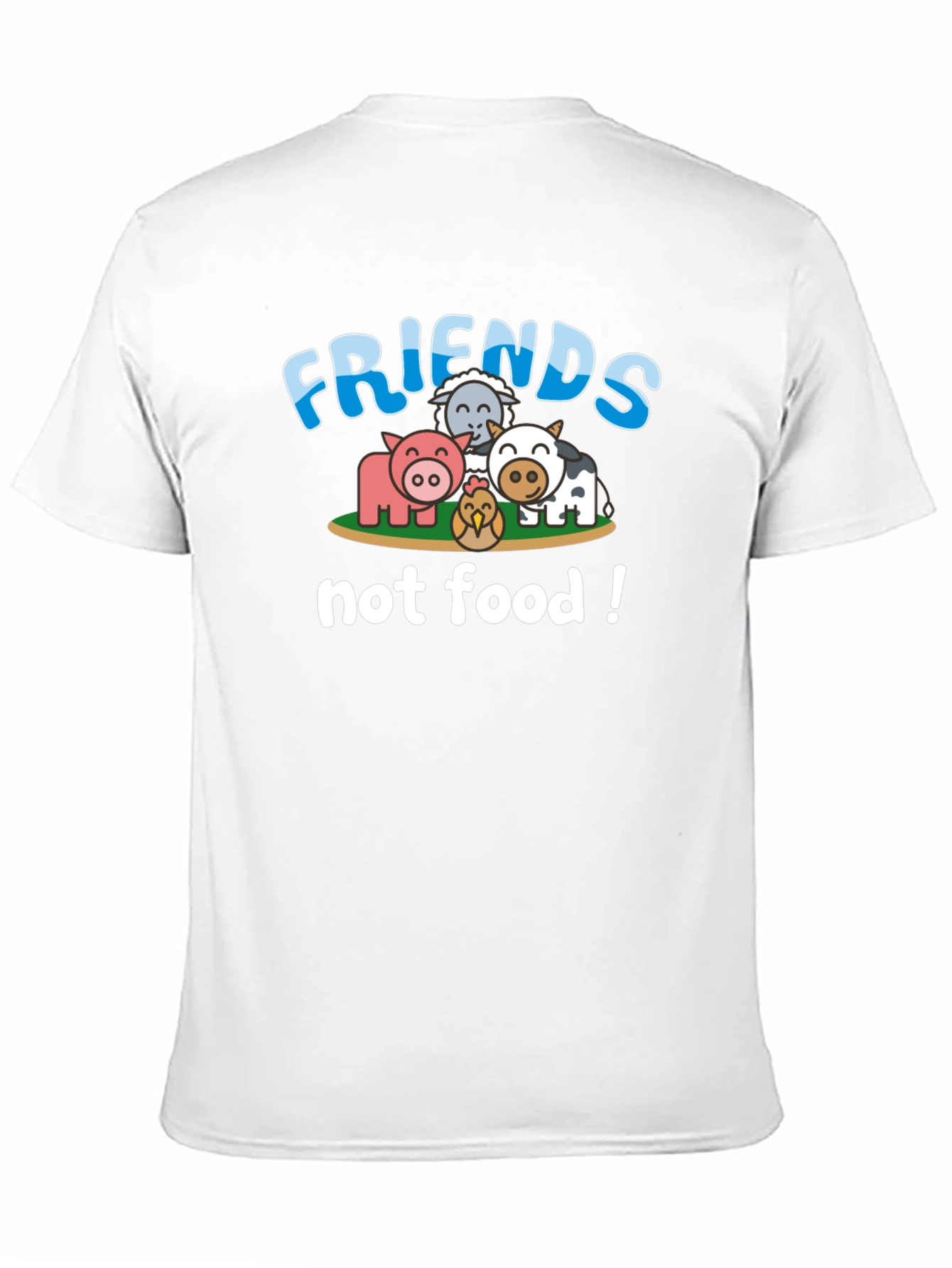 Friends Not Food Vegan T-Shirt