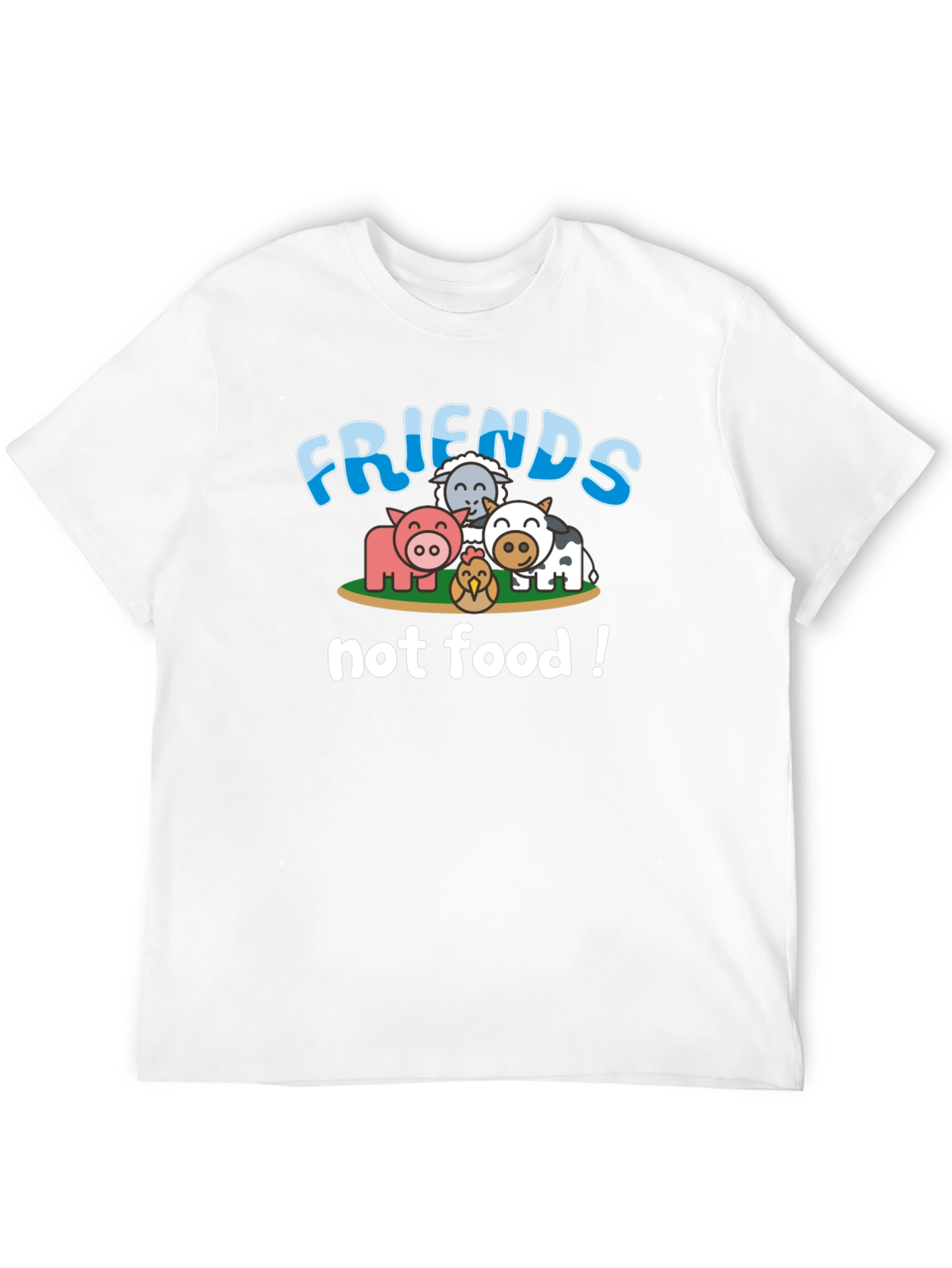 Friends Not Food Vegan T-Shirt