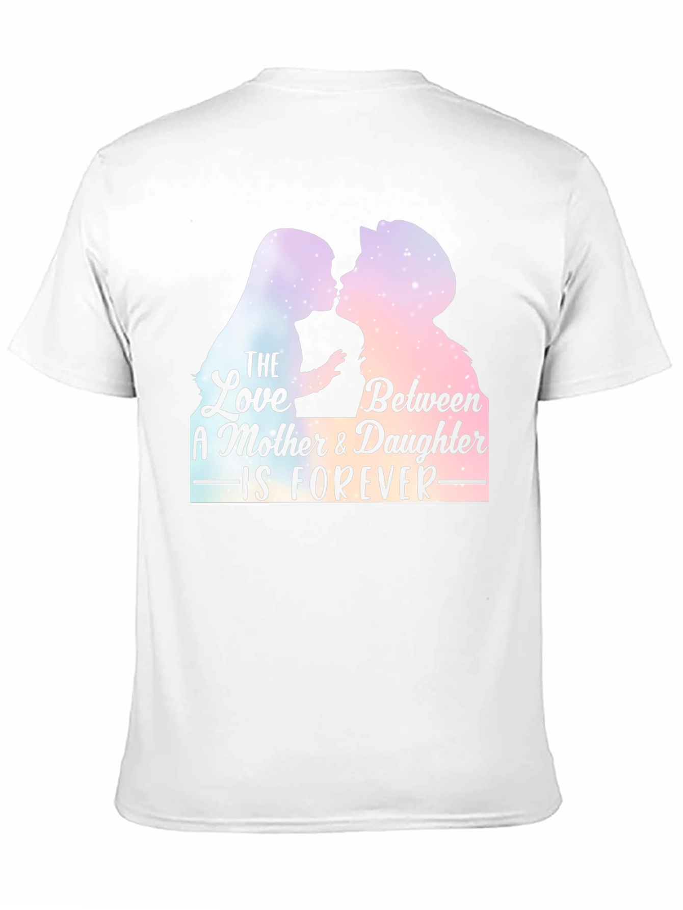 Mother & Daughter Forever T-Shirt - Black