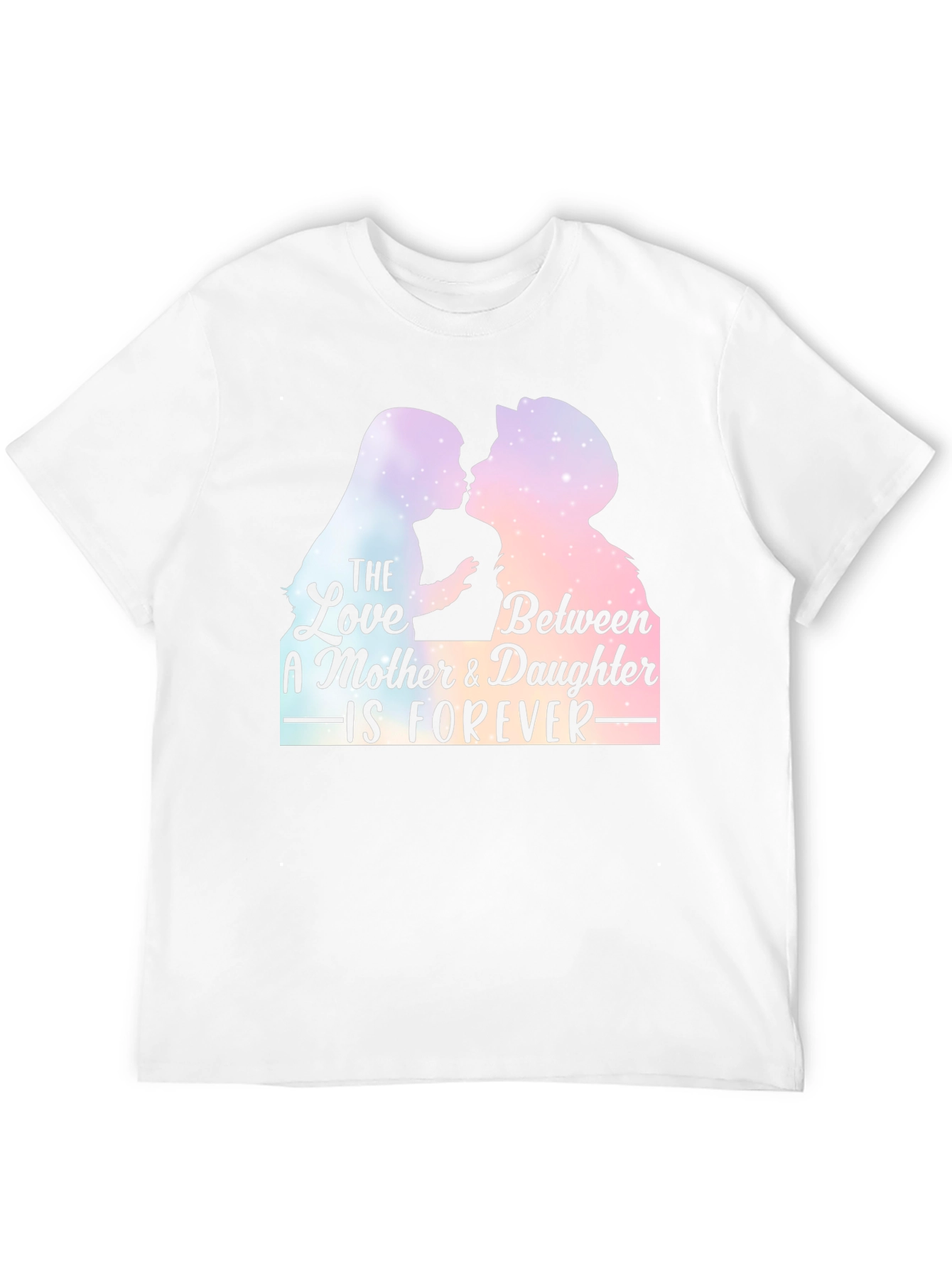 Mother & Daughter Forever T-Shirt - Black