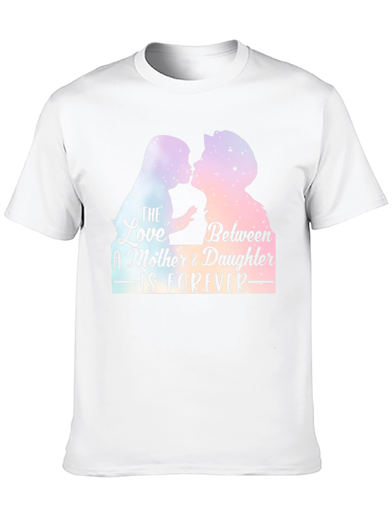 Mother & Daughter Forever T-Shirt - Black