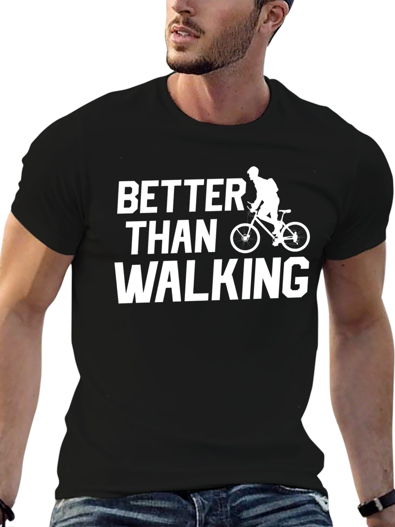 Better Than Walking Biker T-Shirt
