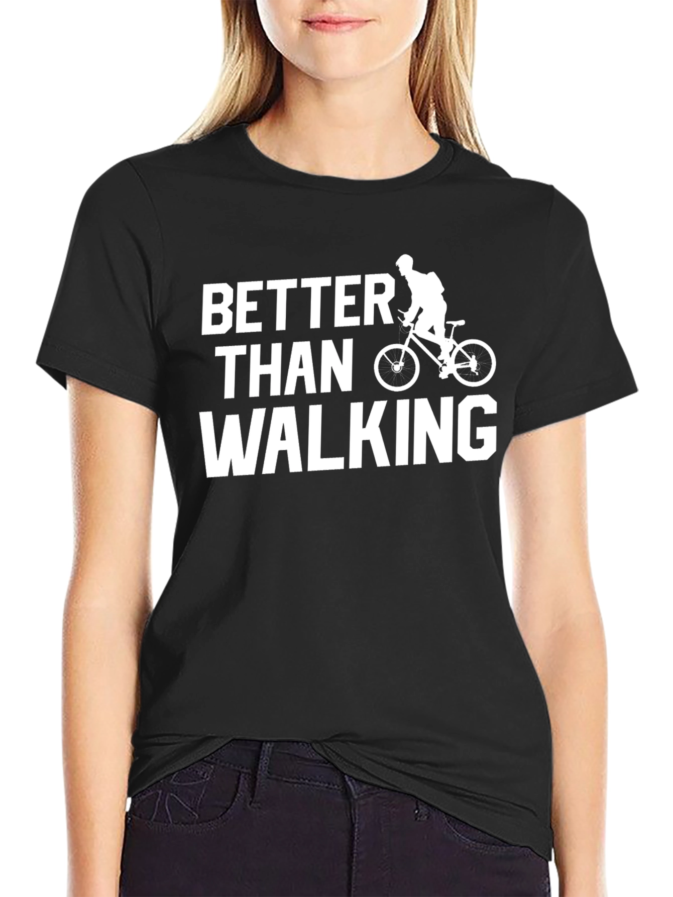 Better Than Walking Biker T-Shirt