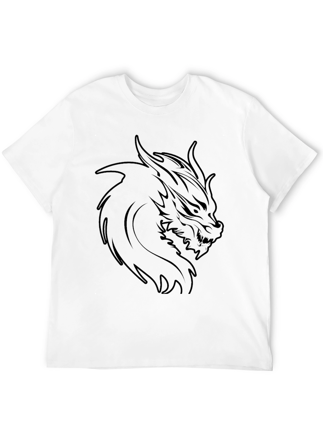 Dragon Graphic Black T-Shirt