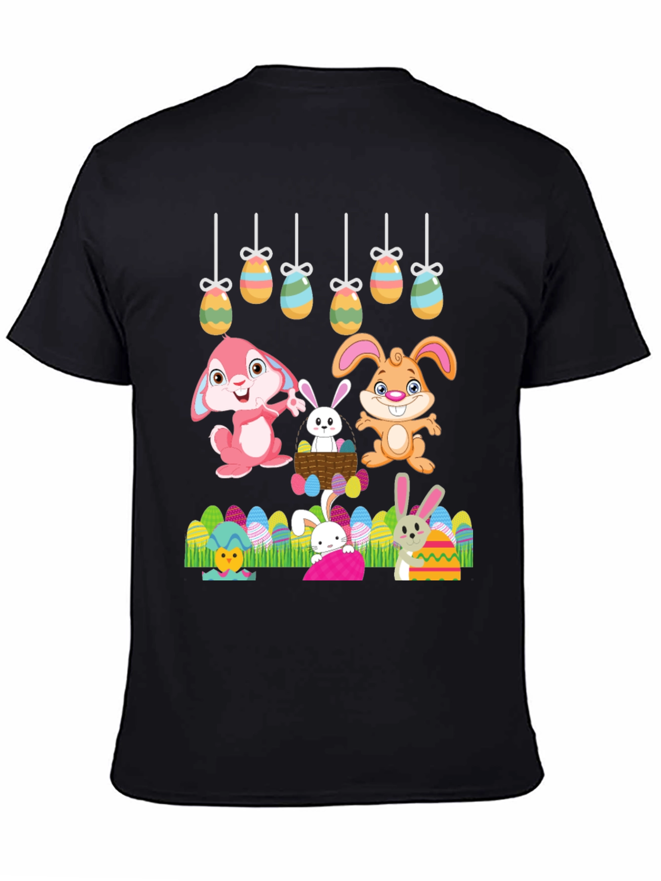 Easter Bunny Graphic Tee - Holiday Celebration