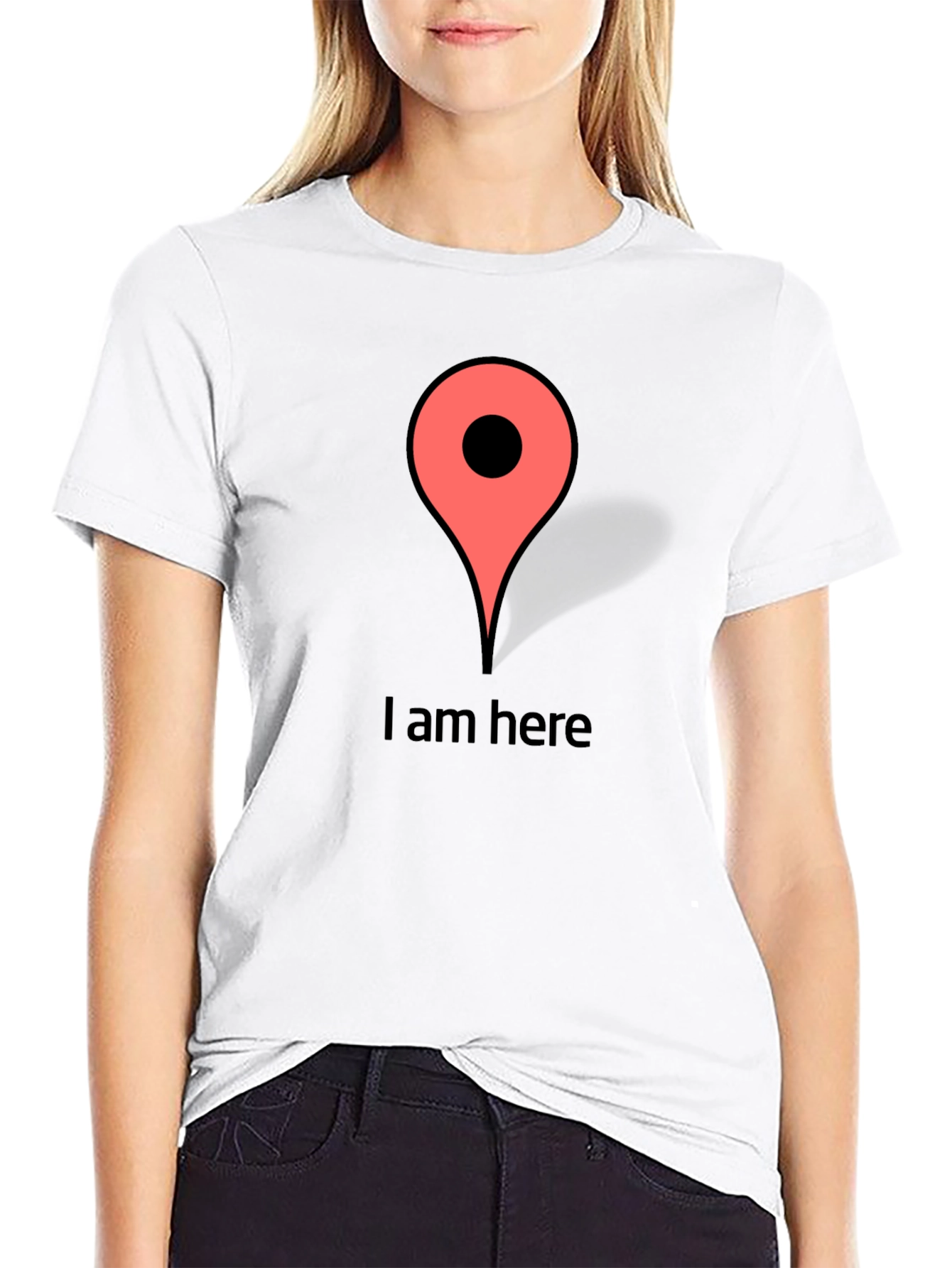 I am Here Graphic T-Shirt