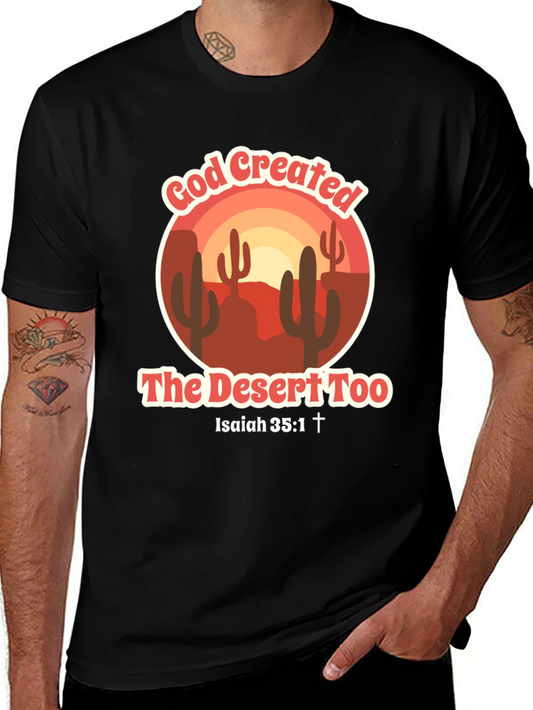 God Created the Desert Tee - Isaiah 35:1