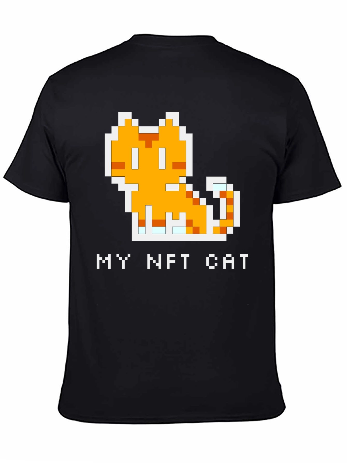 My NFT Cat T-Shirt: Pixel Art Kitten Tee