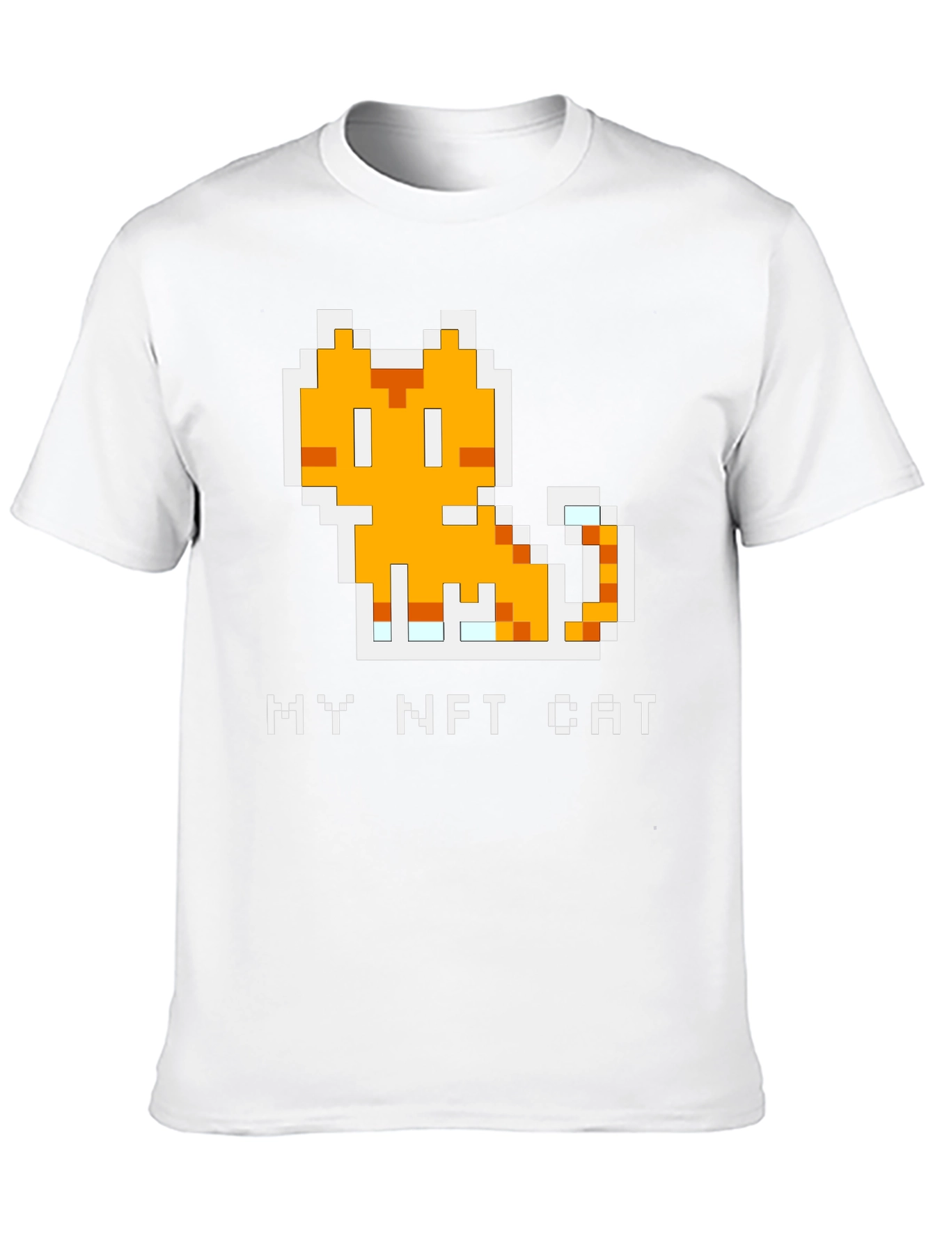 My NFT Cat T-Shirt: Pixel Art Kitten Tee