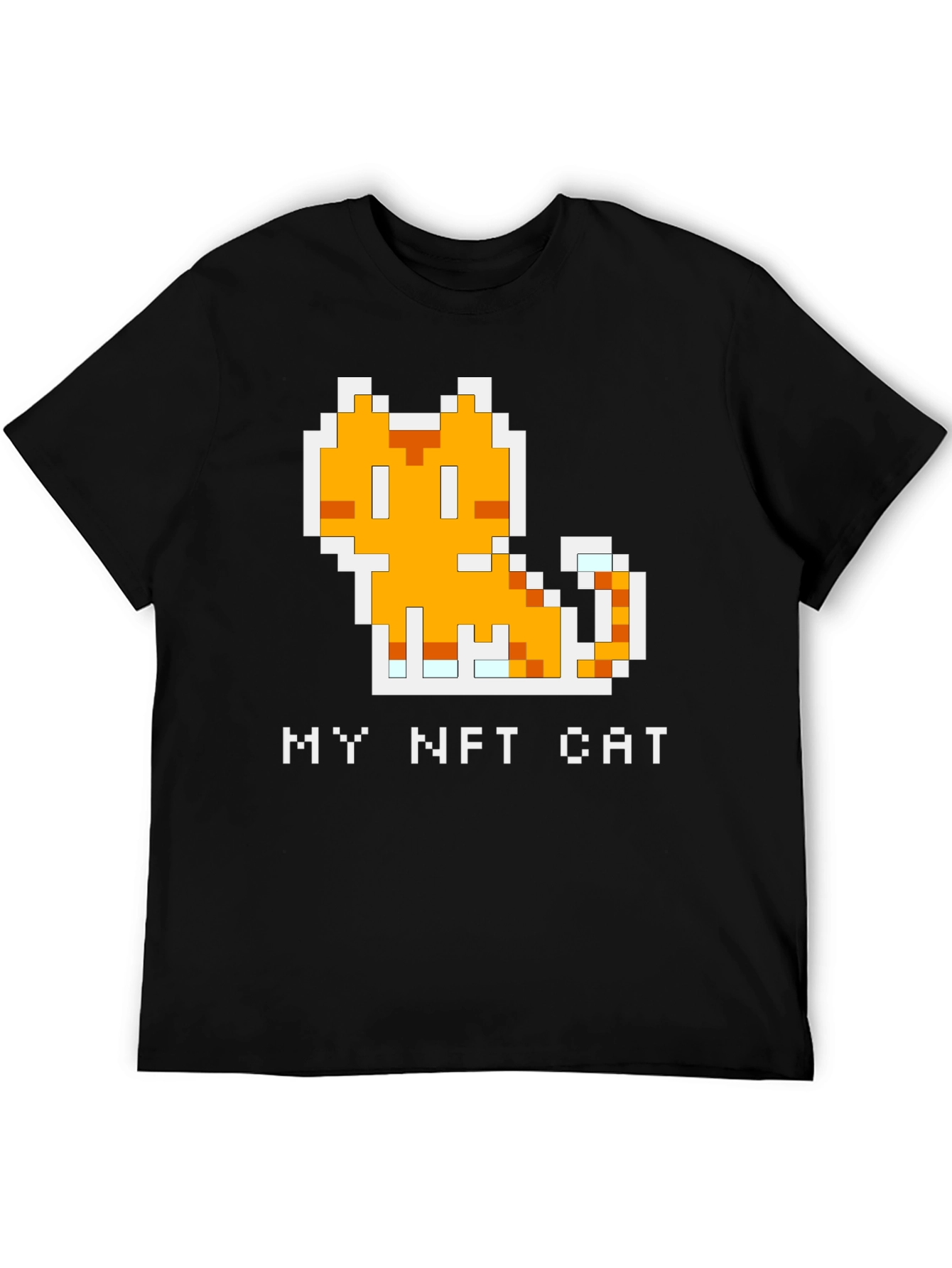 My NFT Cat T-Shirt: Pixel Art Kitten Tee