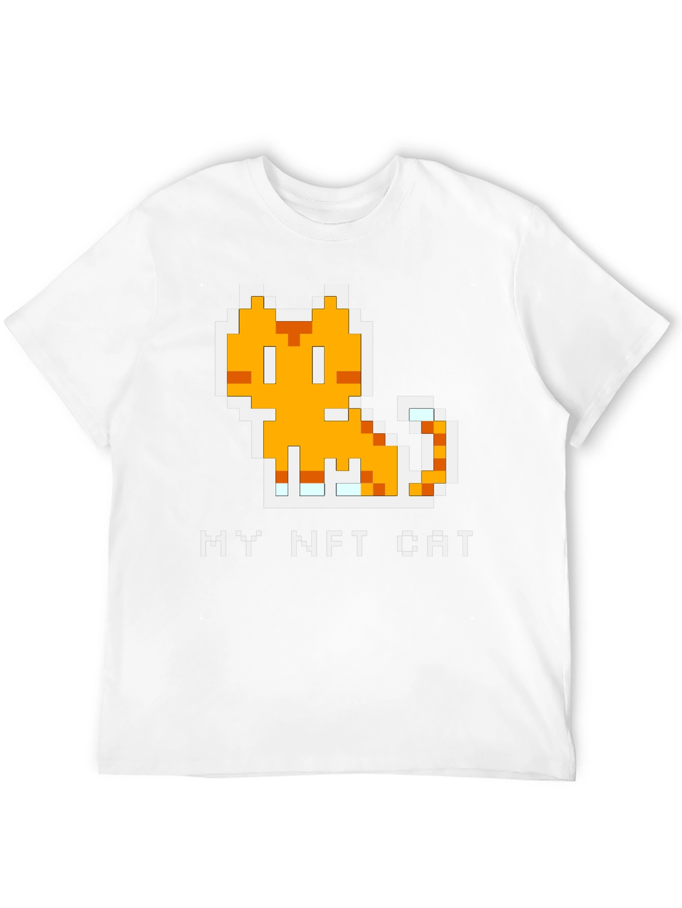 My NFT Cat T-Shirt: Pixel Art Kitten Tee