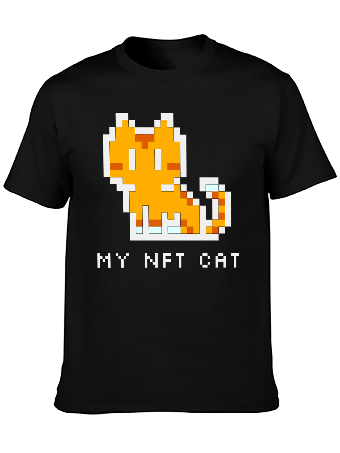 My NFT Cat T-Shirt: Pixel Art Kitten Tee